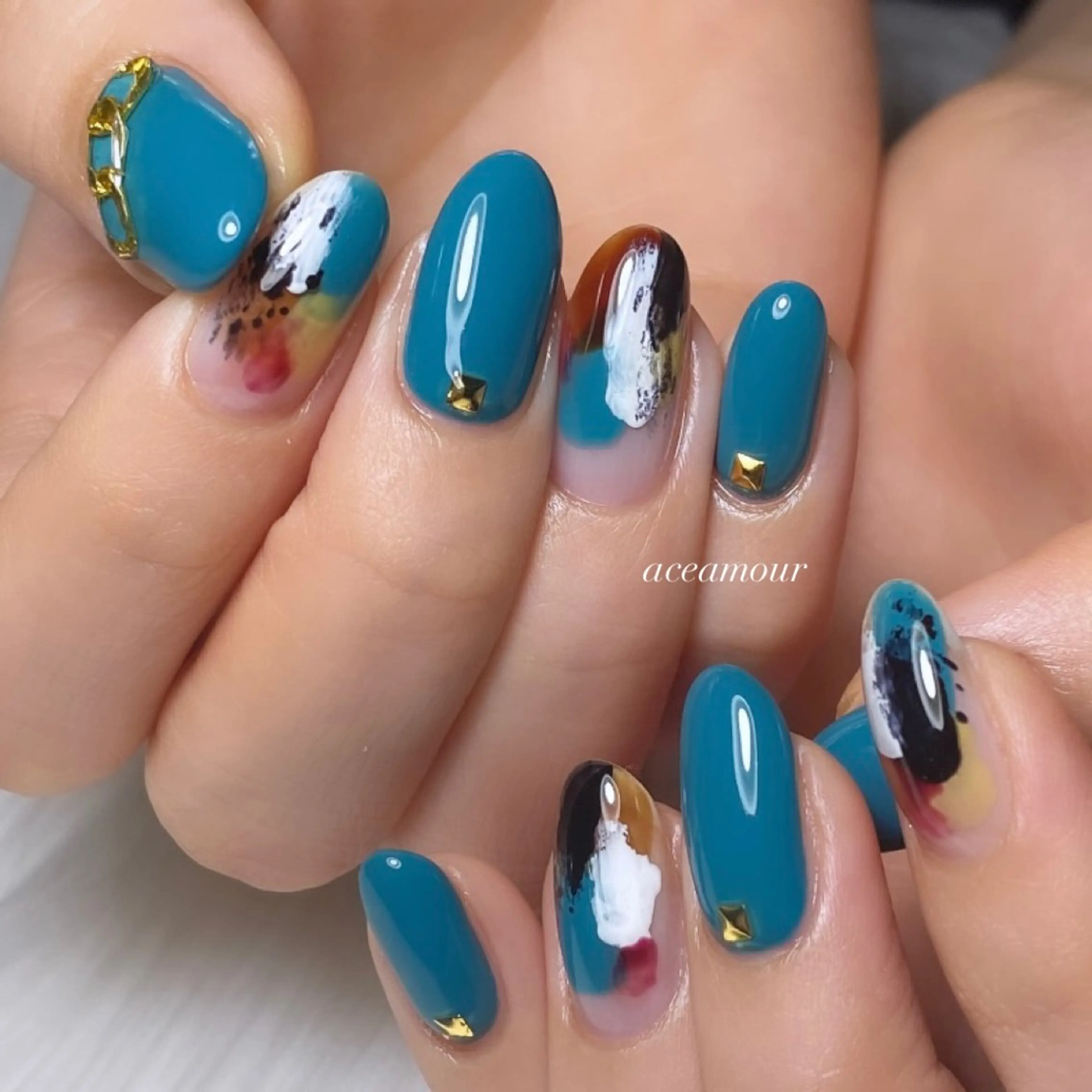 ネイル 持ち込み ネイル/耳つぼ /新ホワイトニングのネイルデザイン