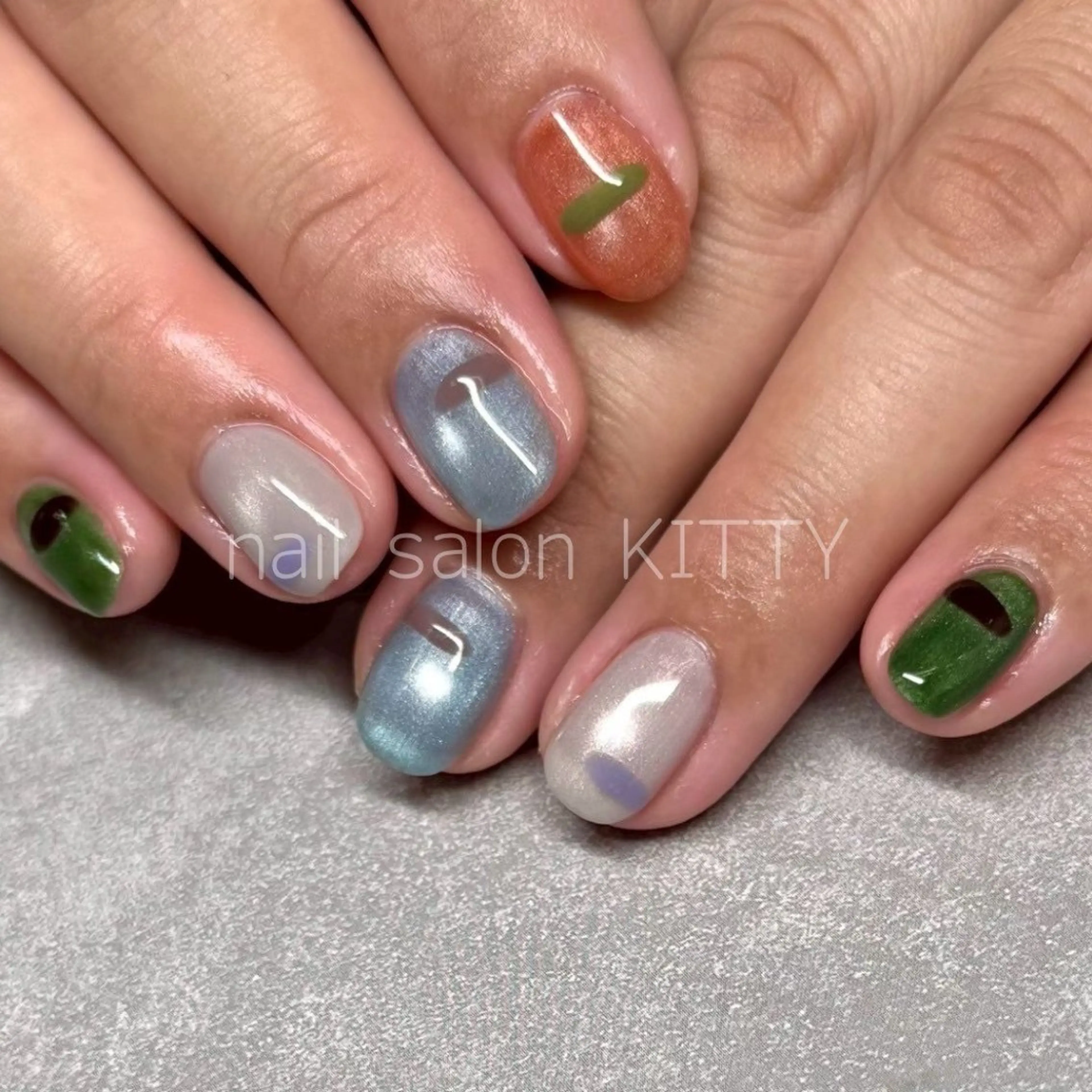 他店オフ込み⭐︎デザインネイルの写真