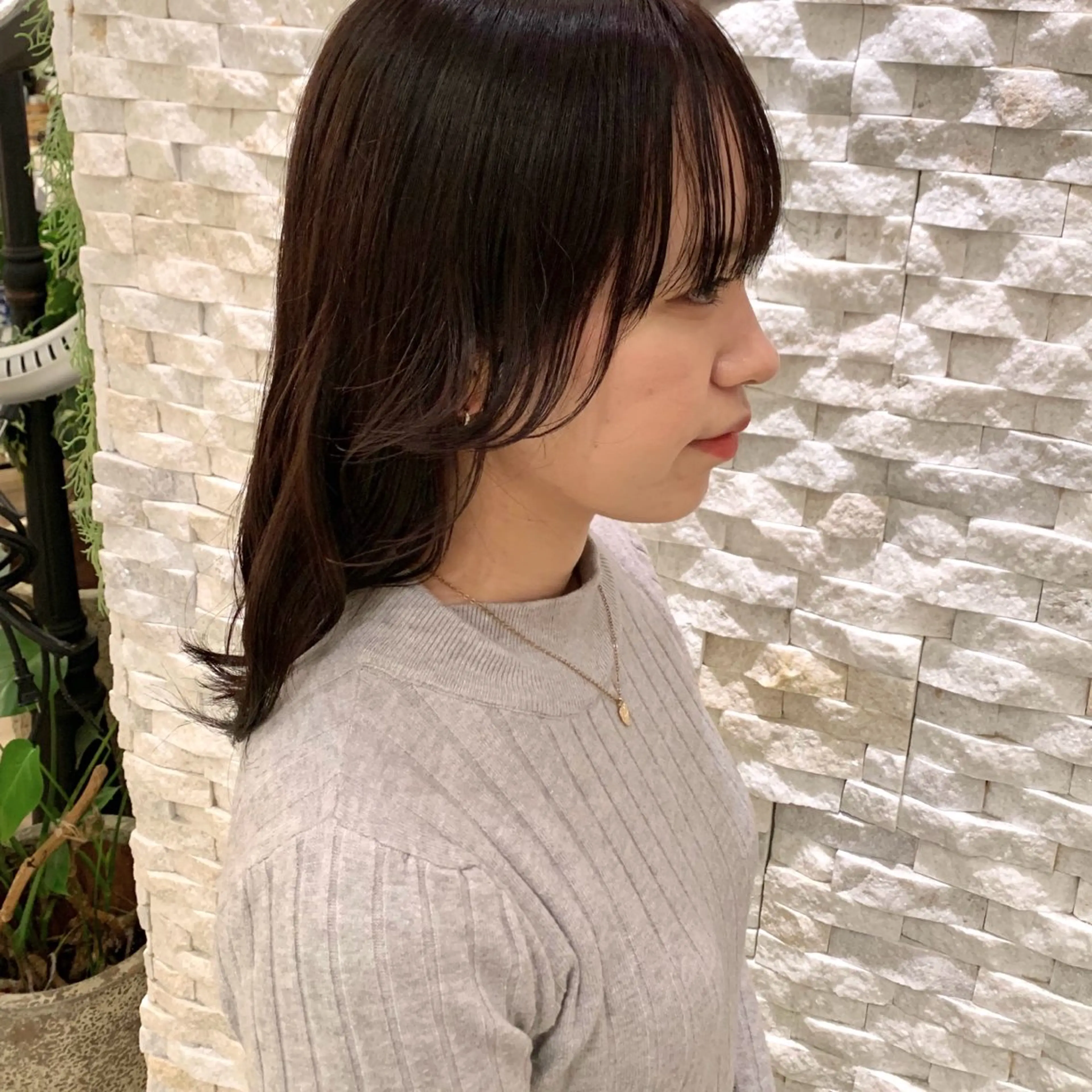 セミロング カラー ハイトーンカラー/ ケアブリーチ🎀あやのヘアスタイル