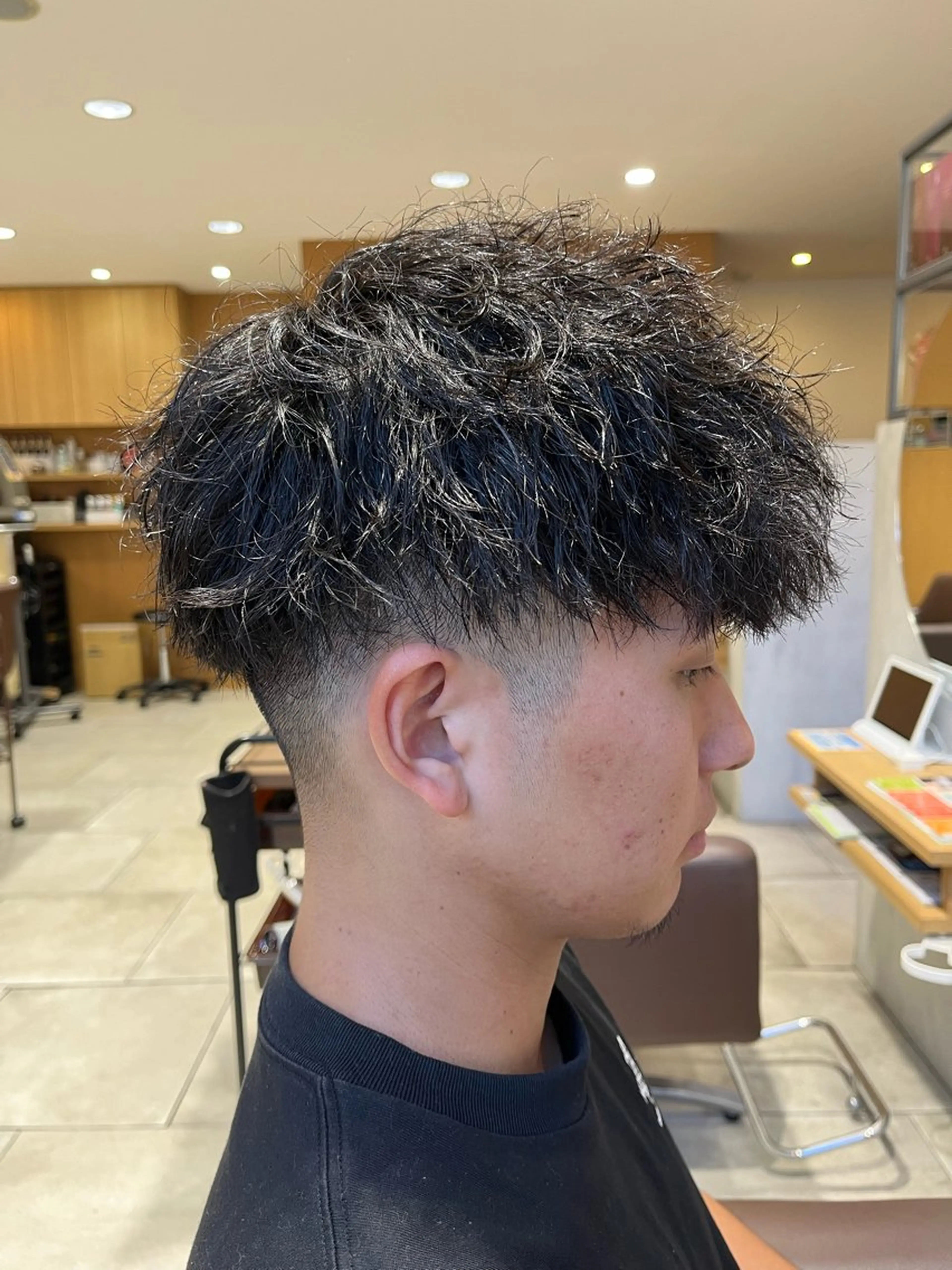パーマ メンズ MINe所属・飛田 悠佑のヘアスタイル