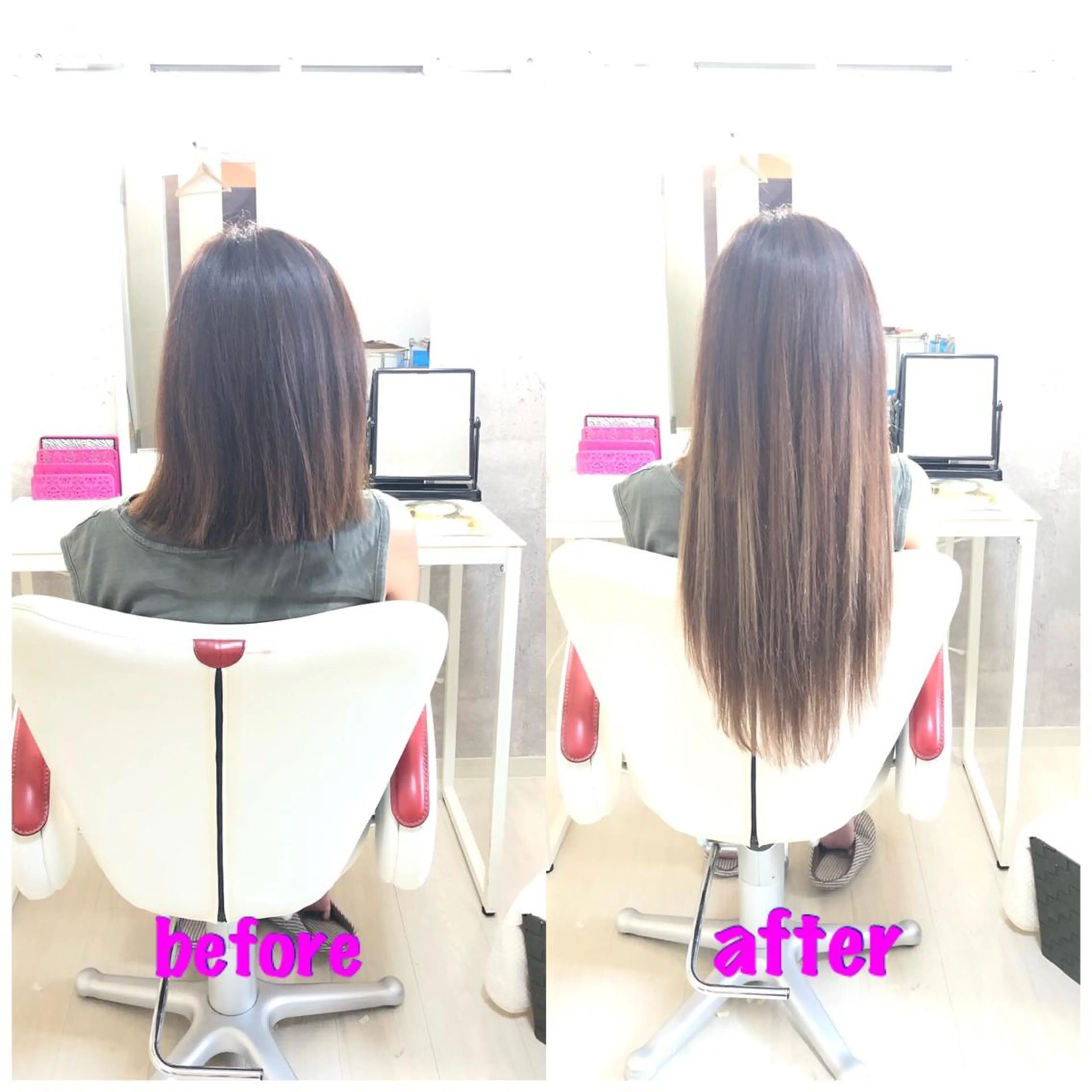 ロング エクステ ドレスアップ心斎橋店所属・🌸ドレスアップ 心斎橋店🌸のヘアスタイル