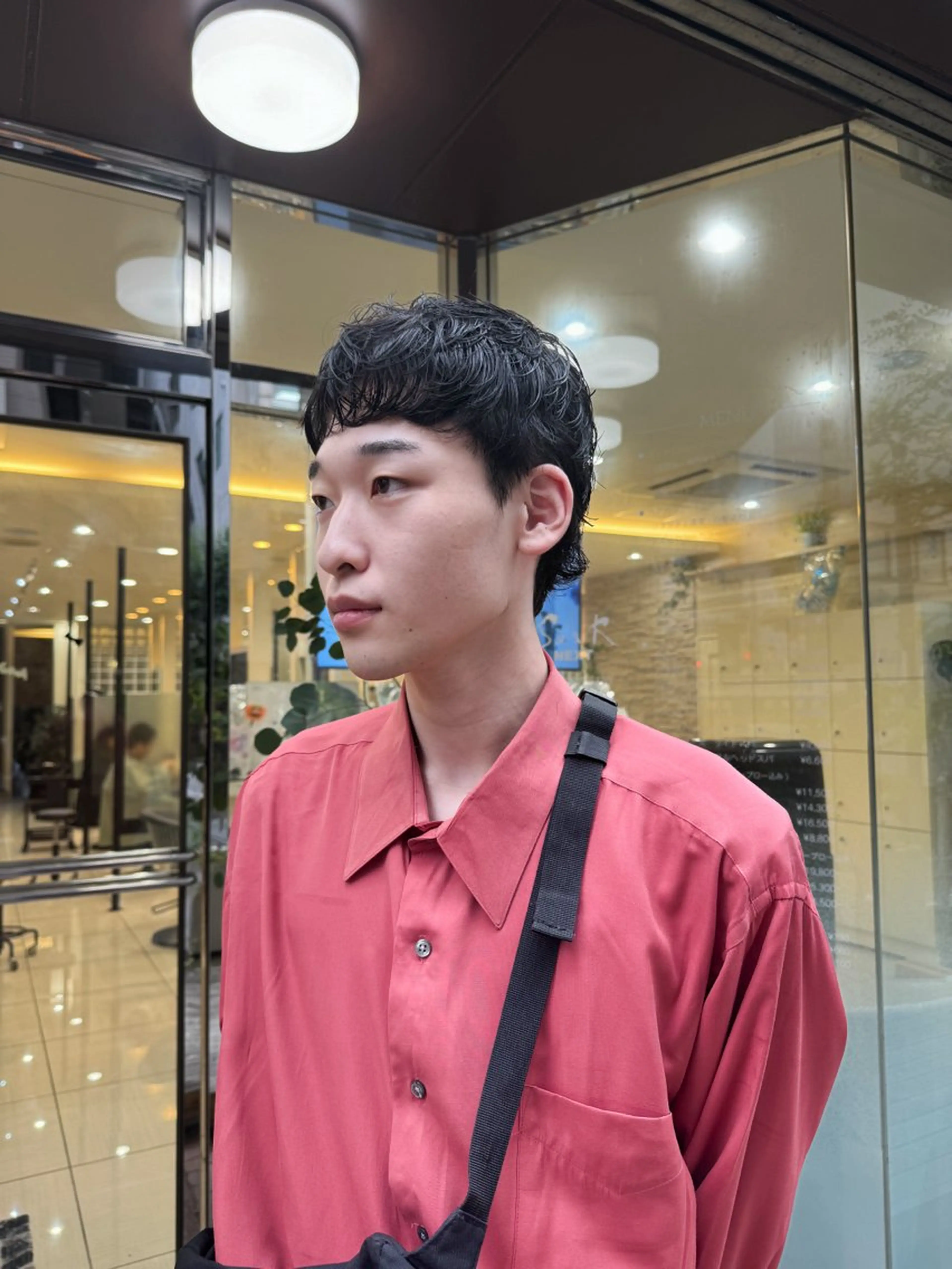 ショート パーマ メンズ メンズパーマ カット パーマ Seeknext // Rukaのヘアスタイル