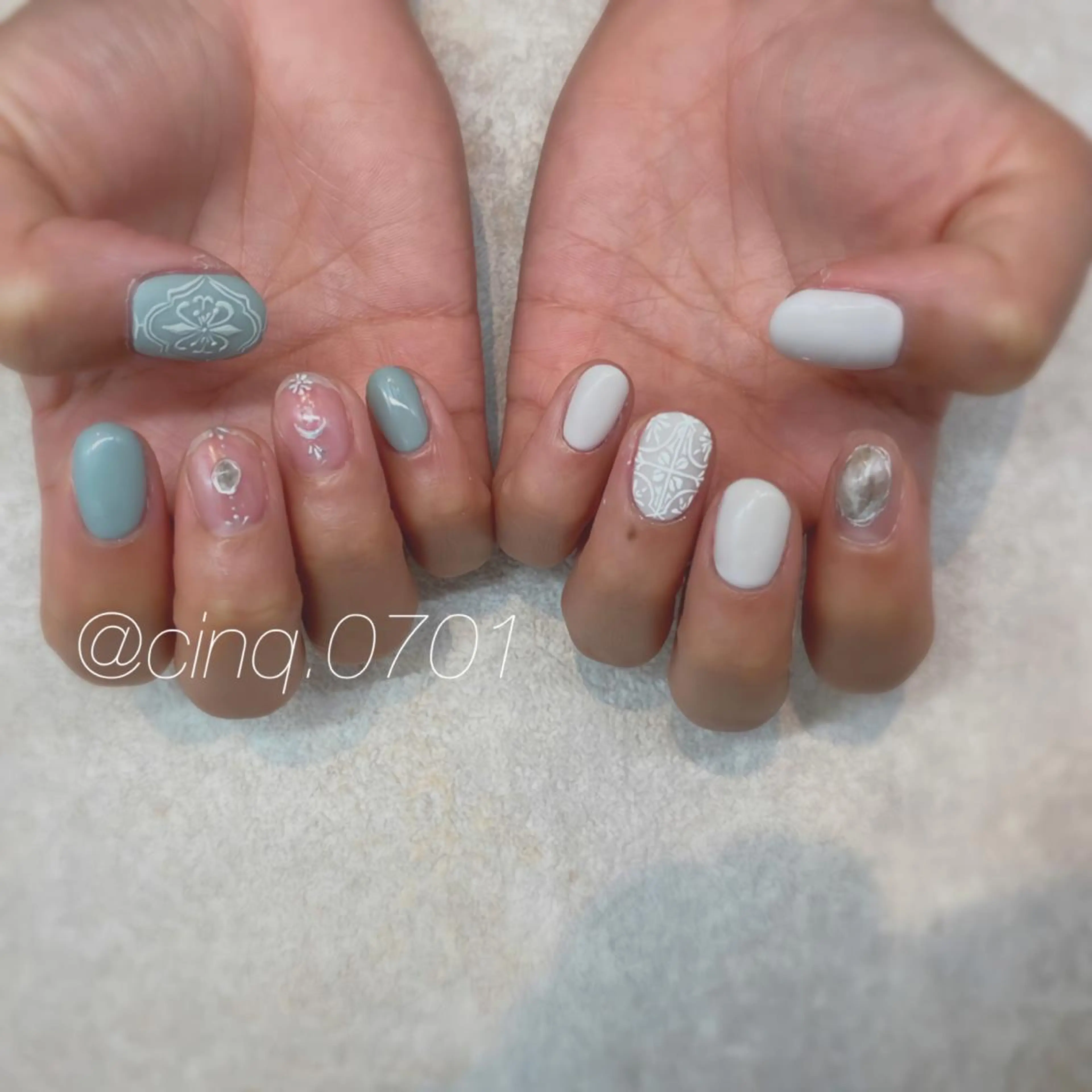 ネイル ViLL 新小岩のネイルデザイン