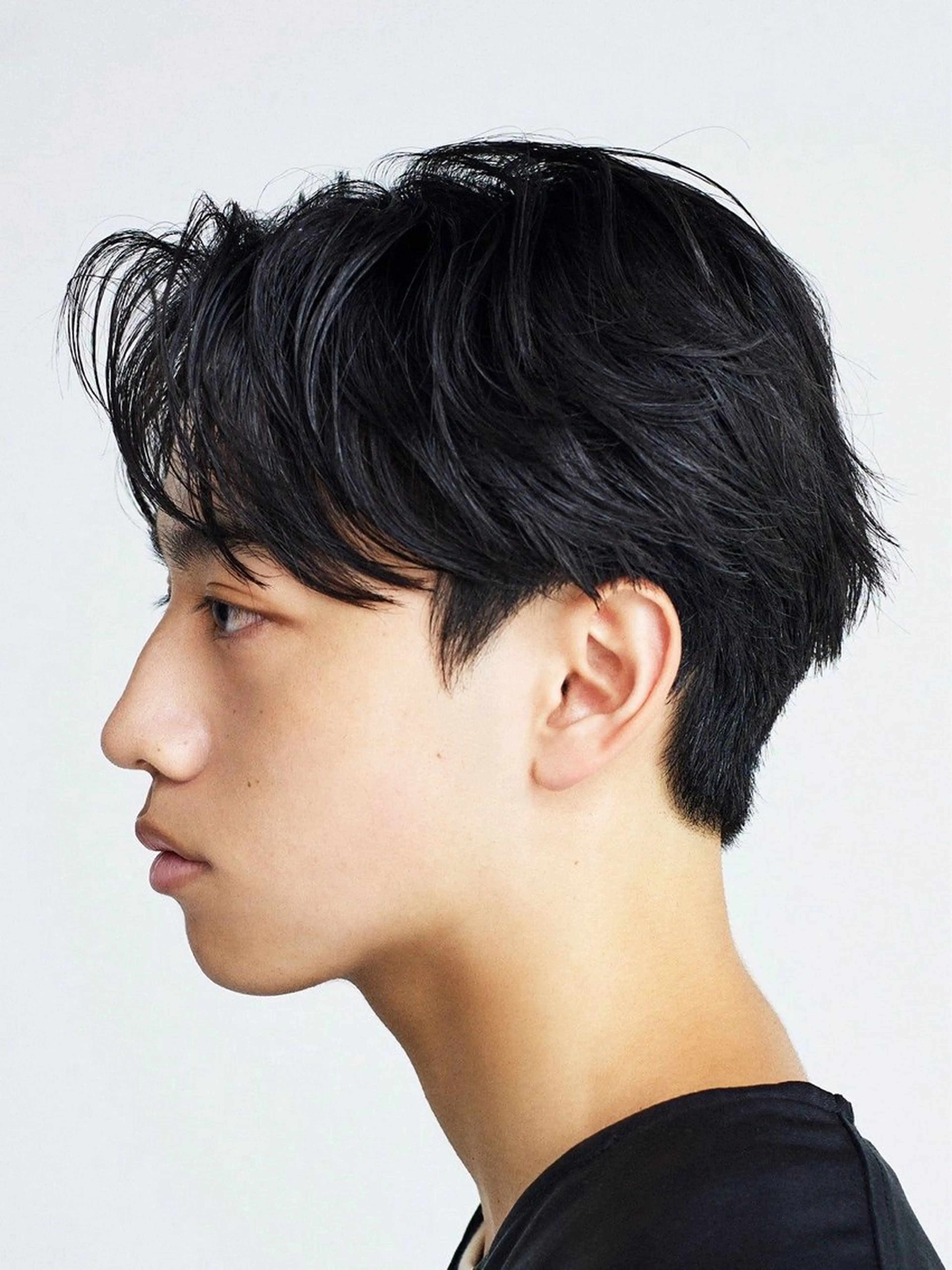 メンズ 🎀調布仙川透明感オ リーブカラー干莉🎀のヘアスタイル