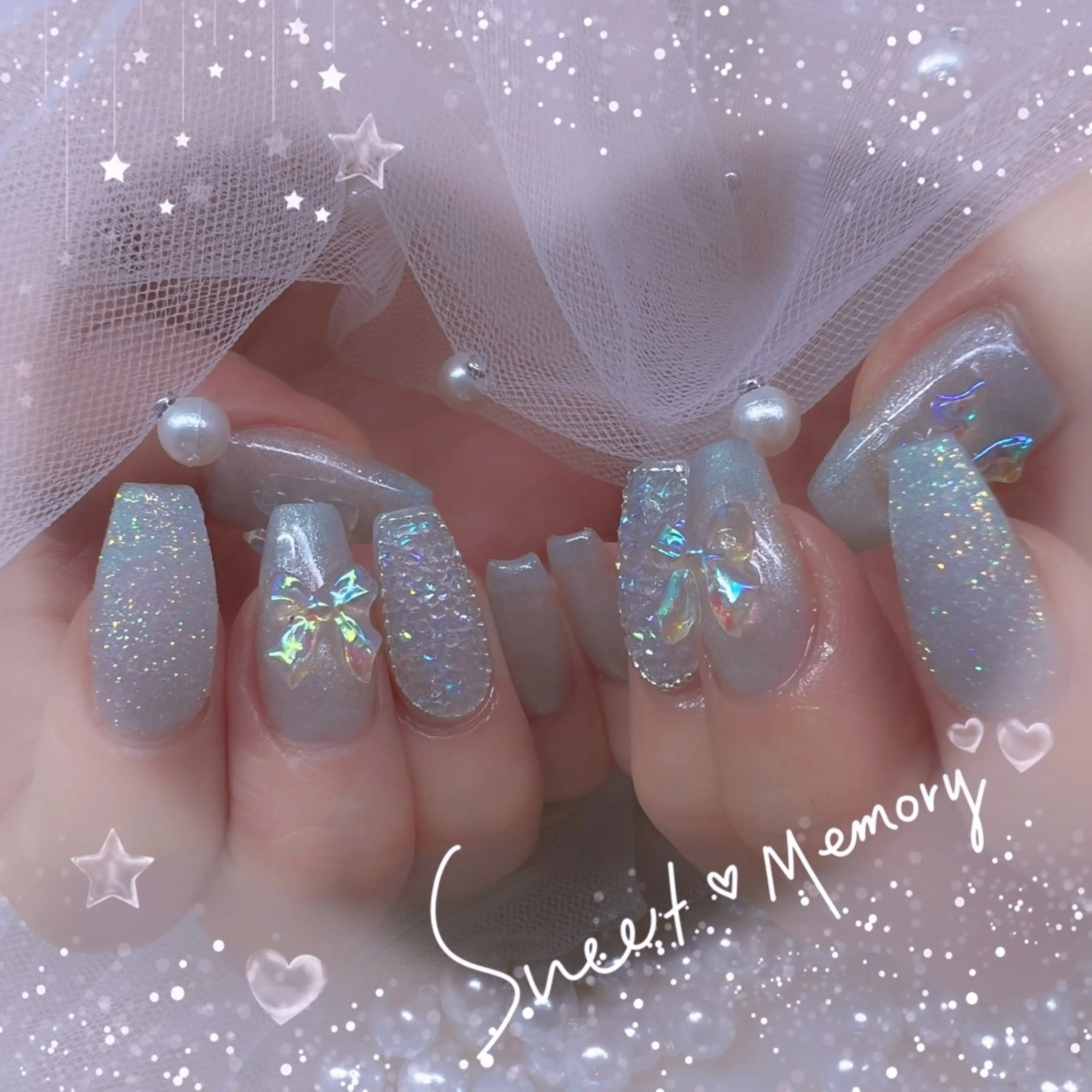 ネイル チークネイル フレンチネイル ガーリー ガラスフレンチ グラデーション ハンドネイル ハンドケア Chill Nailsalonのネイルデザイン