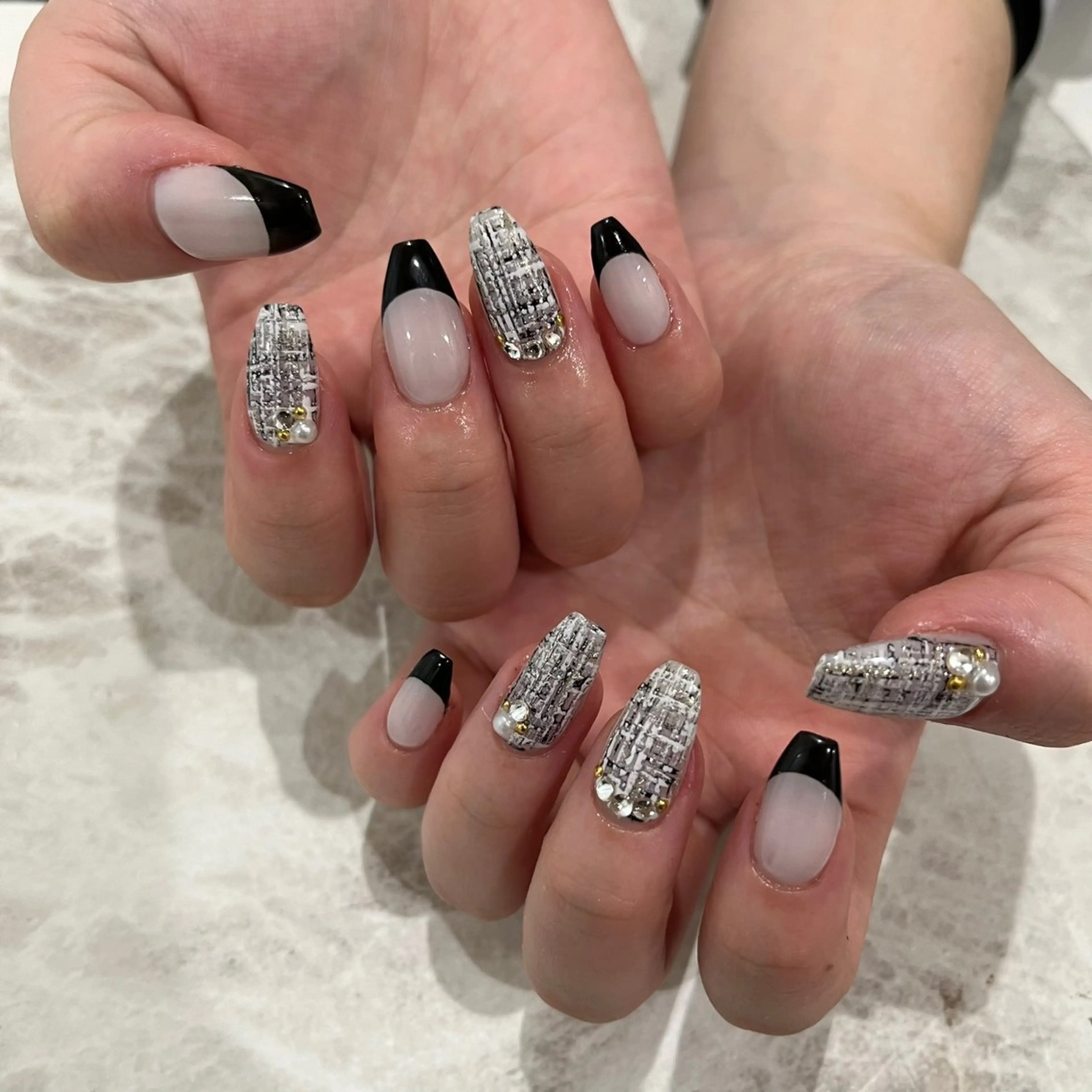 ネイル ＿WHITE+南海難波店所属・_WHITE+ 南海難波店のネイルデザイン