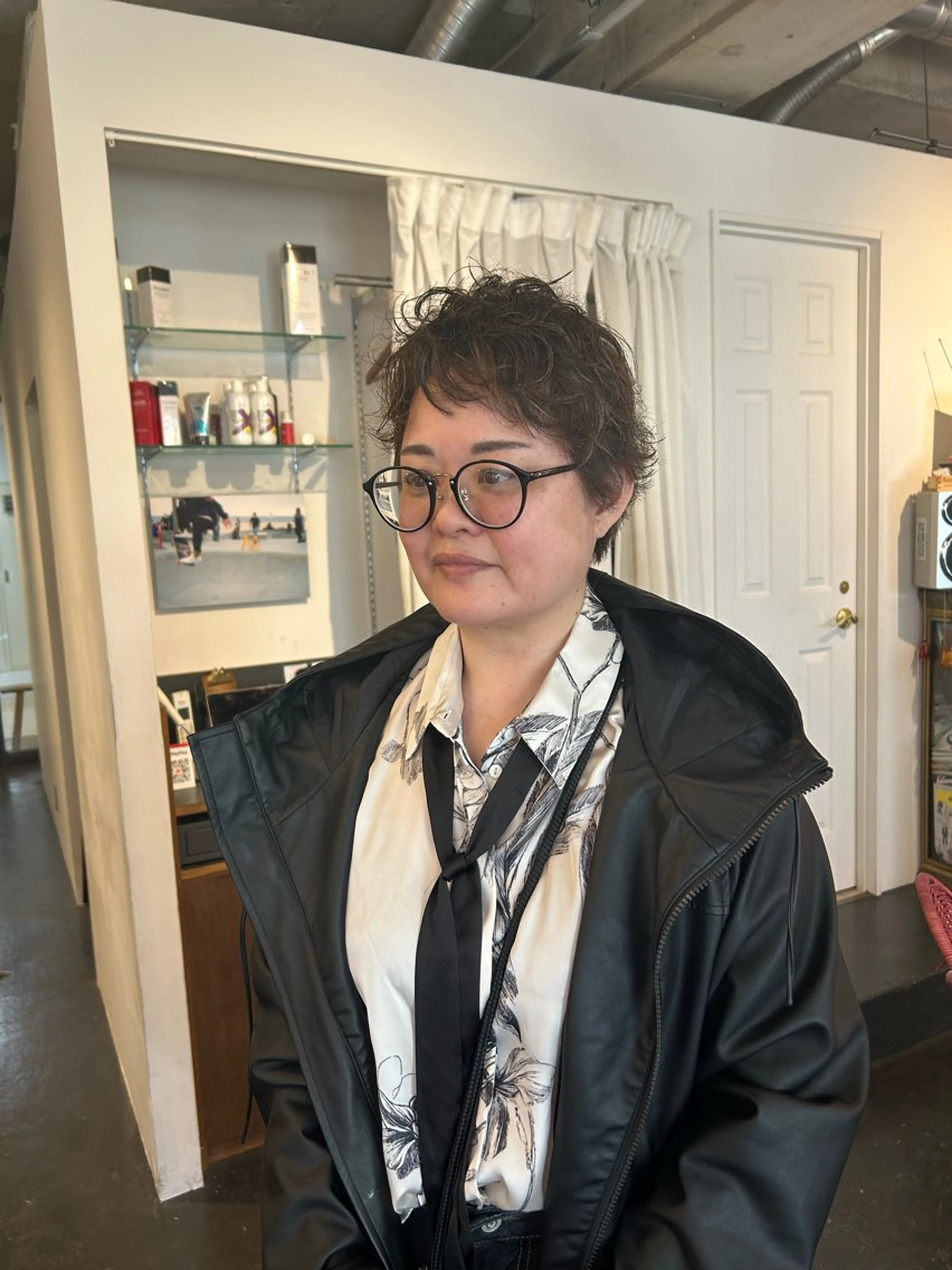 ショート パーマ spur所属・はな SPURのヘアスタイル