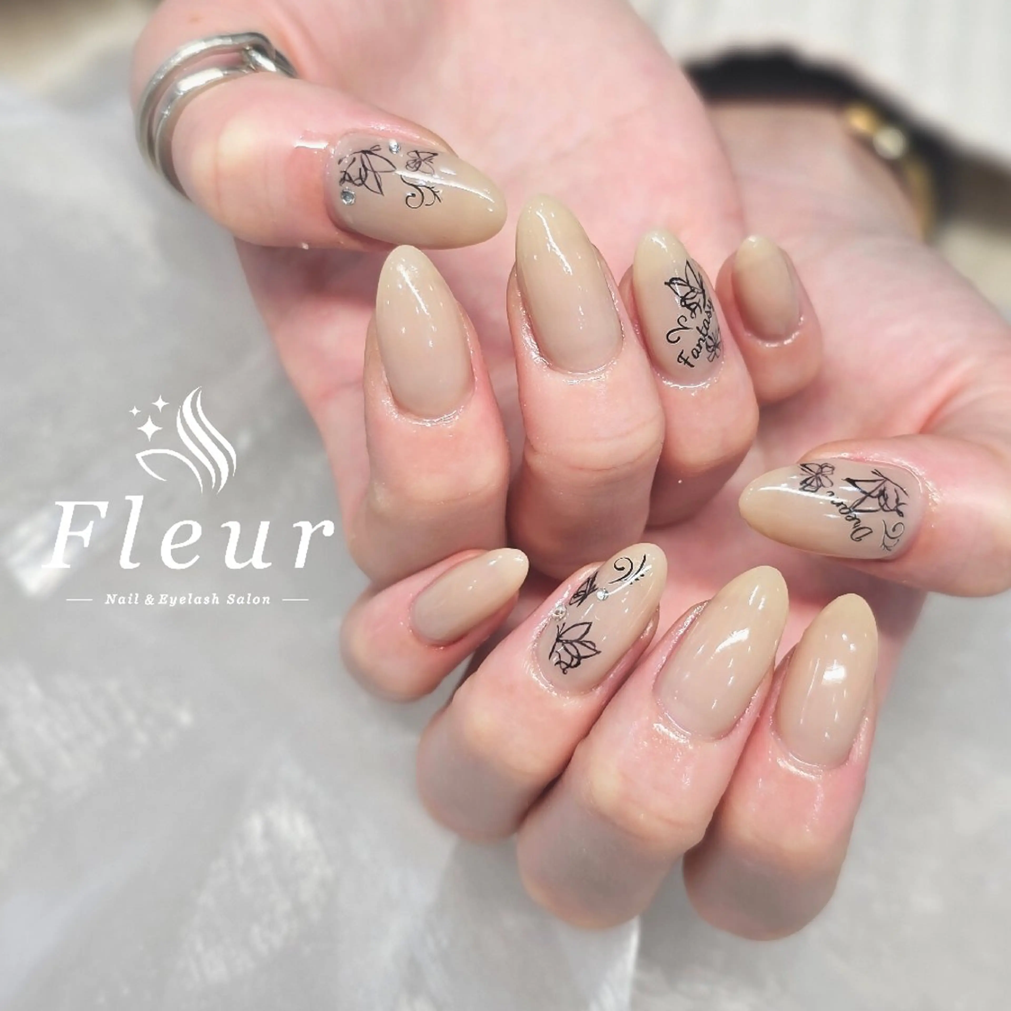 ネイル nail&eye ♡Fleur♡のネイルデザイン