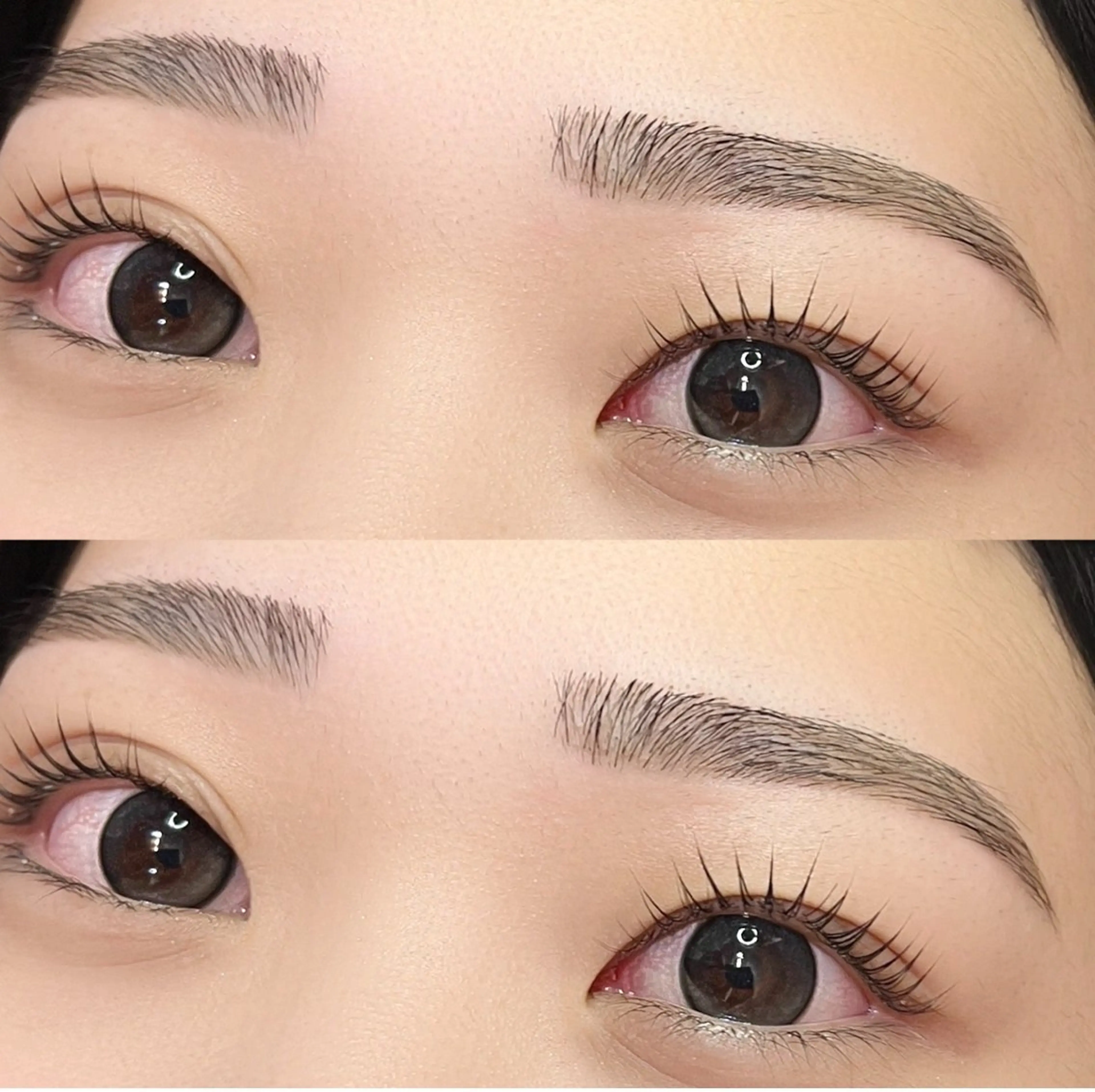 マツエク・マツパ 束感まつ毛 パリジェンヌラッシュリフト まつげパーマ 一重×まつ毛パーマ ワンホンマツエク fein.Ruka ♡垢抜け美眉のマツエク・マツパデザイン