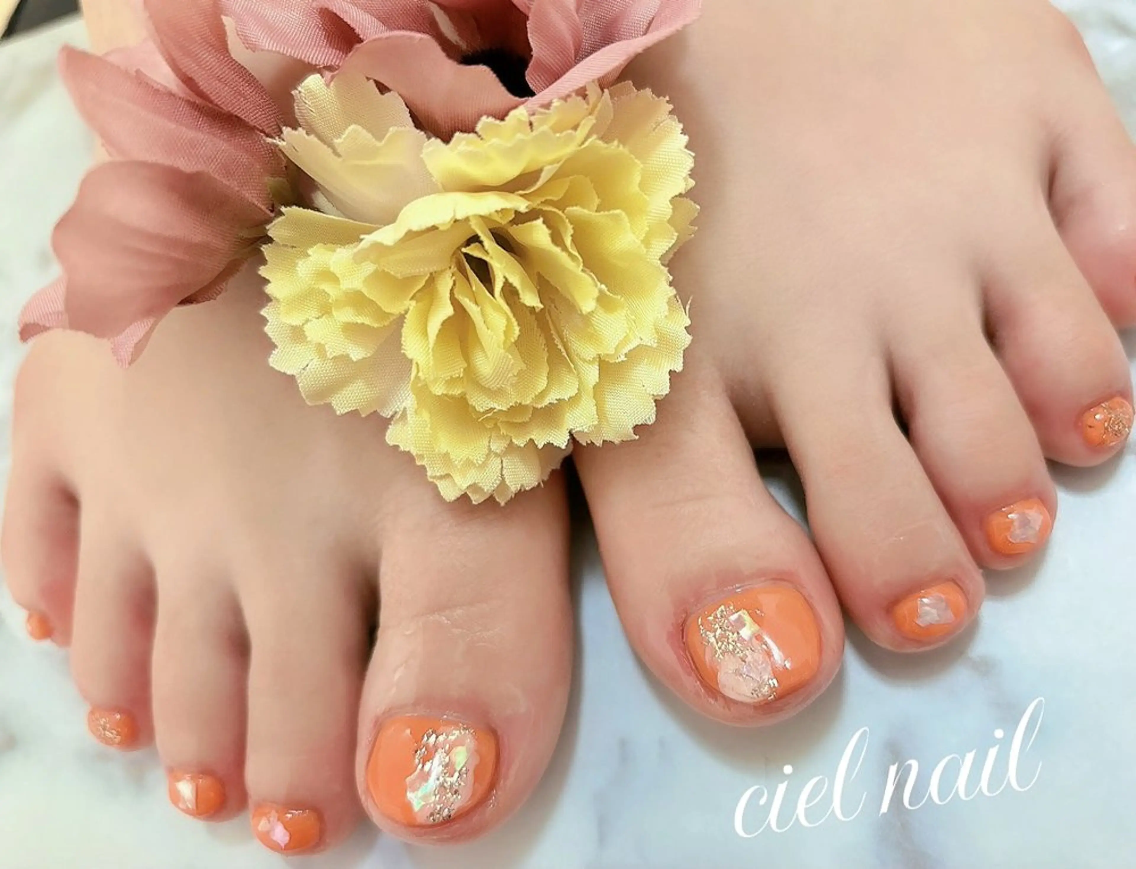 ネイル フットネイル Nailist YUKOのネイルデザイン