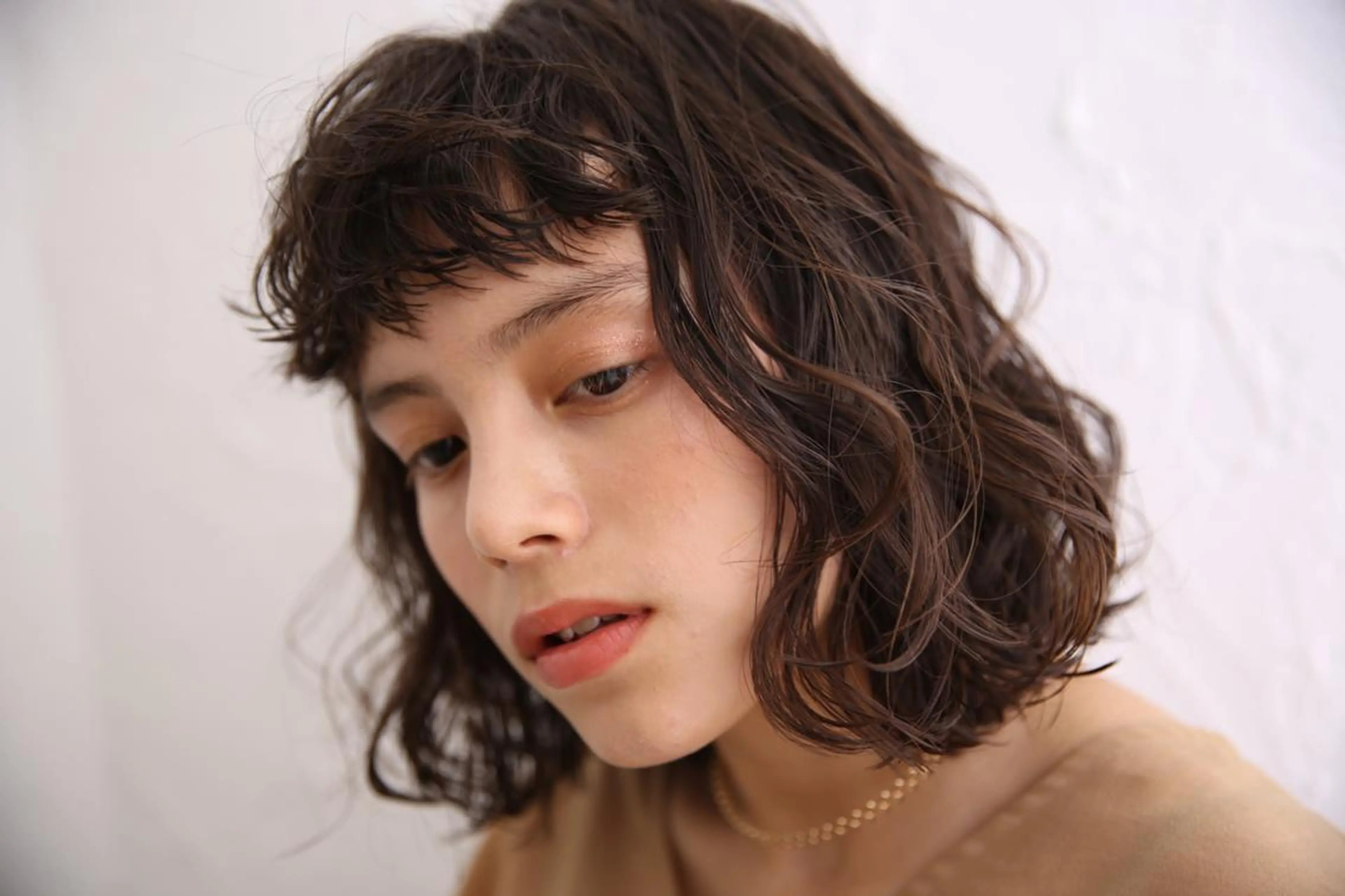 ミディアム パーマ 代表　土屋ヒロユキ ショートカットのヘアスタイル