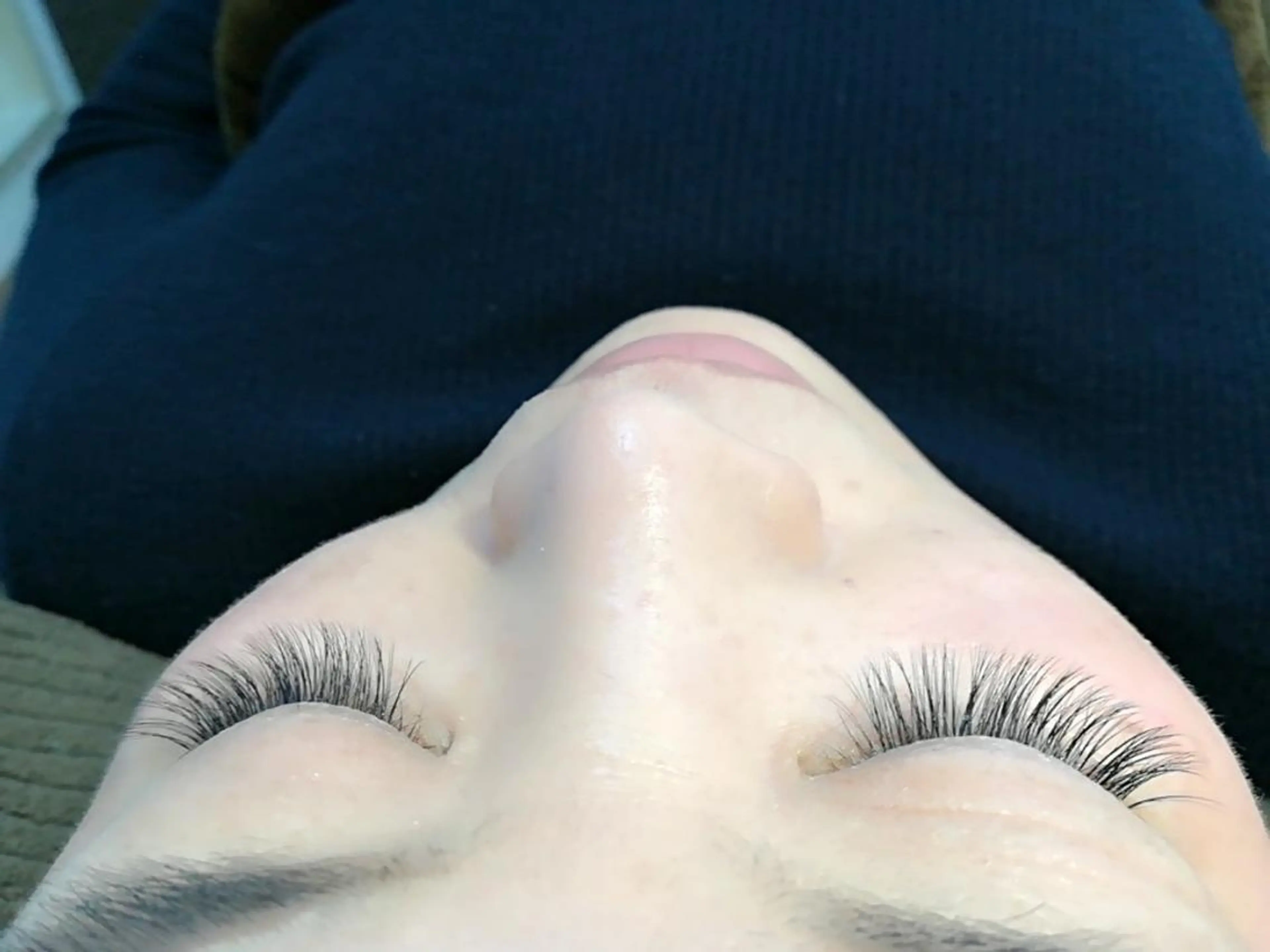 マツエク・マツパ 付け放題 フラットラッシュ 目尻長め ナチュラル セーブル マツエク 吉岡 ゆうなのマツエク・マツパデザイン