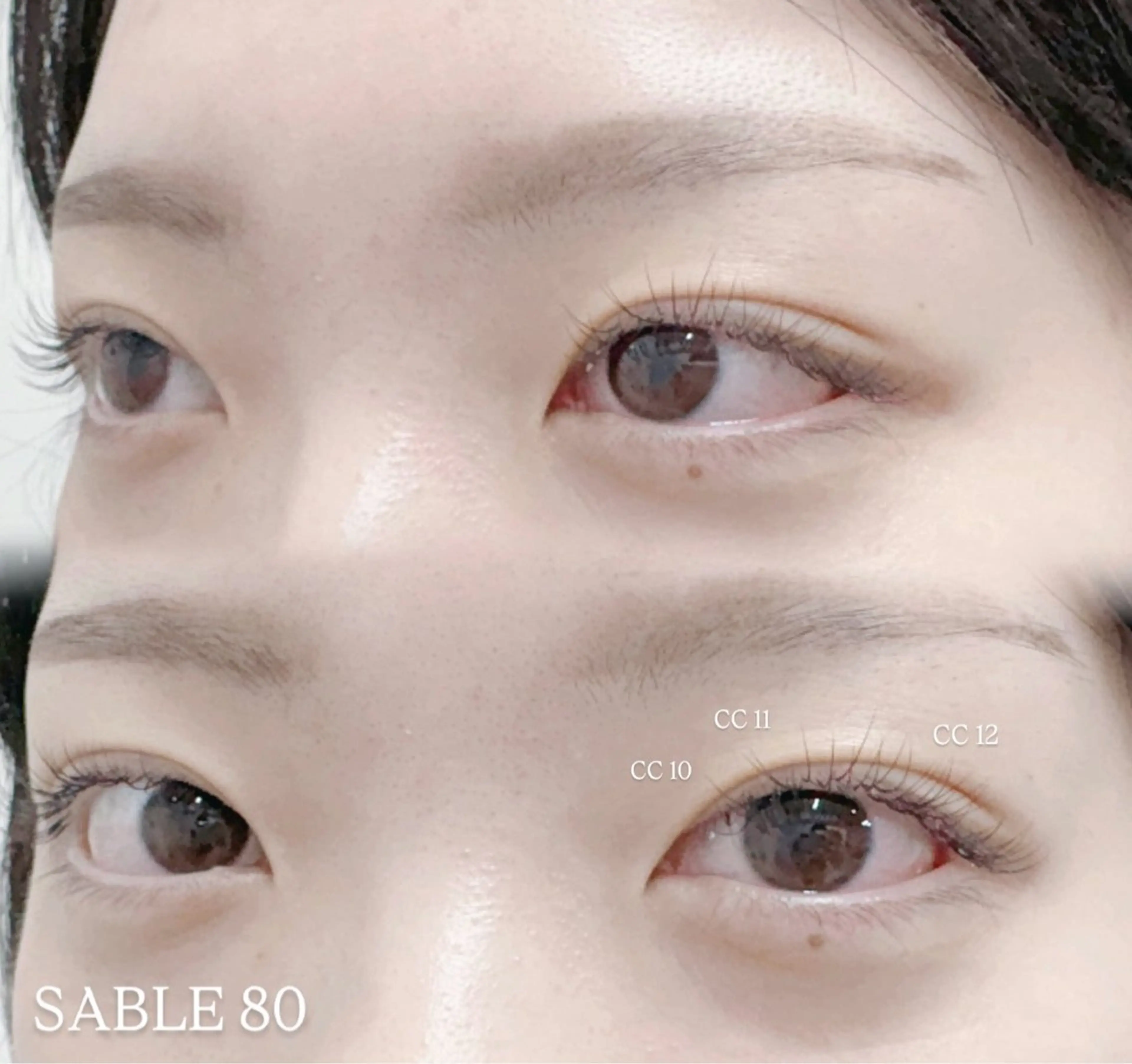 マツエク・マツパ CHISATO ⠀のマツエク・マツパデザイン