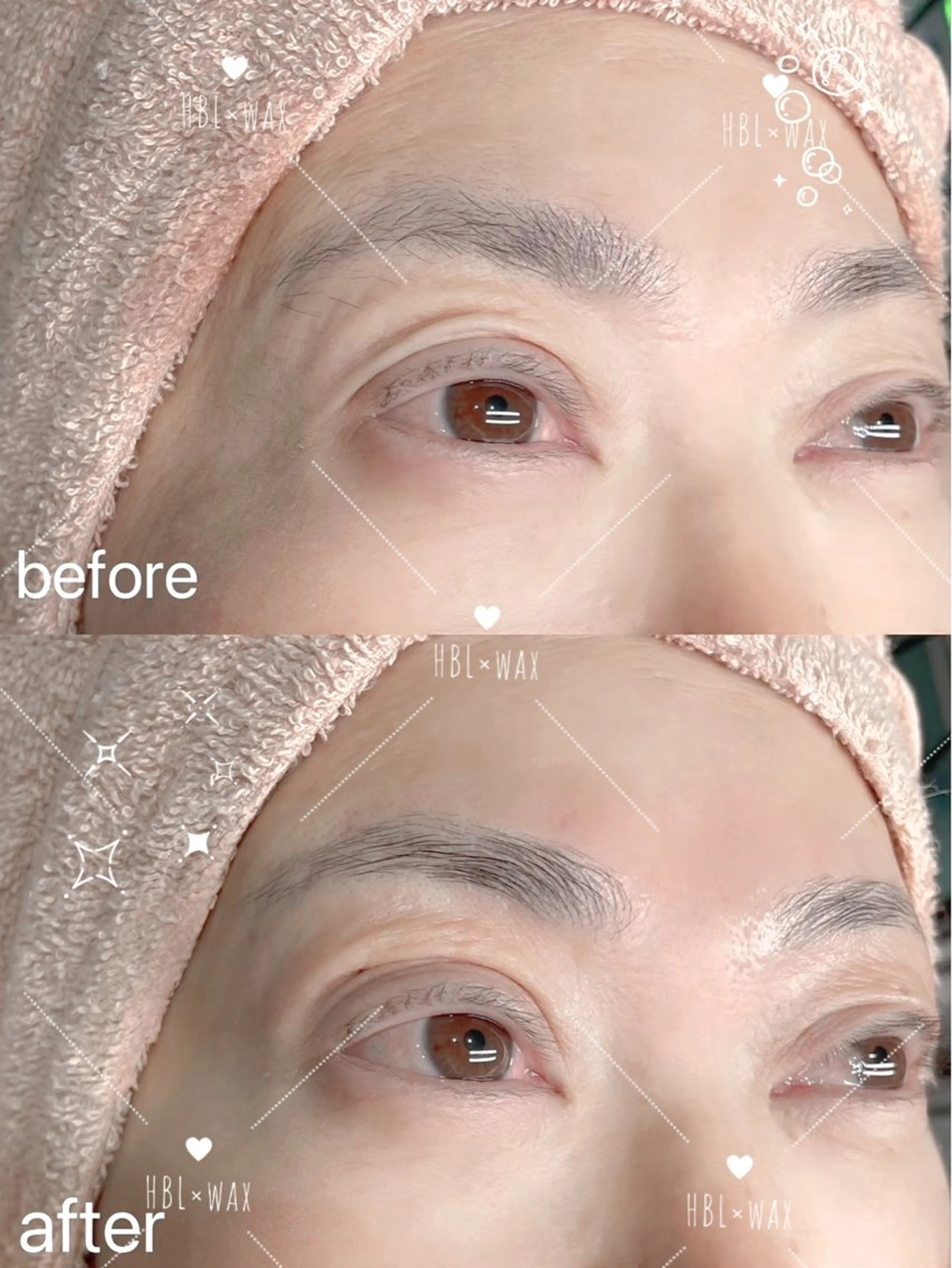 アイブロウ ハリウッドブロウリフト 眉毛ワックス脱毛 ワックス脱毛 その他(アイブロウ) シャルトルズモア　三ノ宮所属・逢澤 奈那の眉毛・アイブロウイメージ