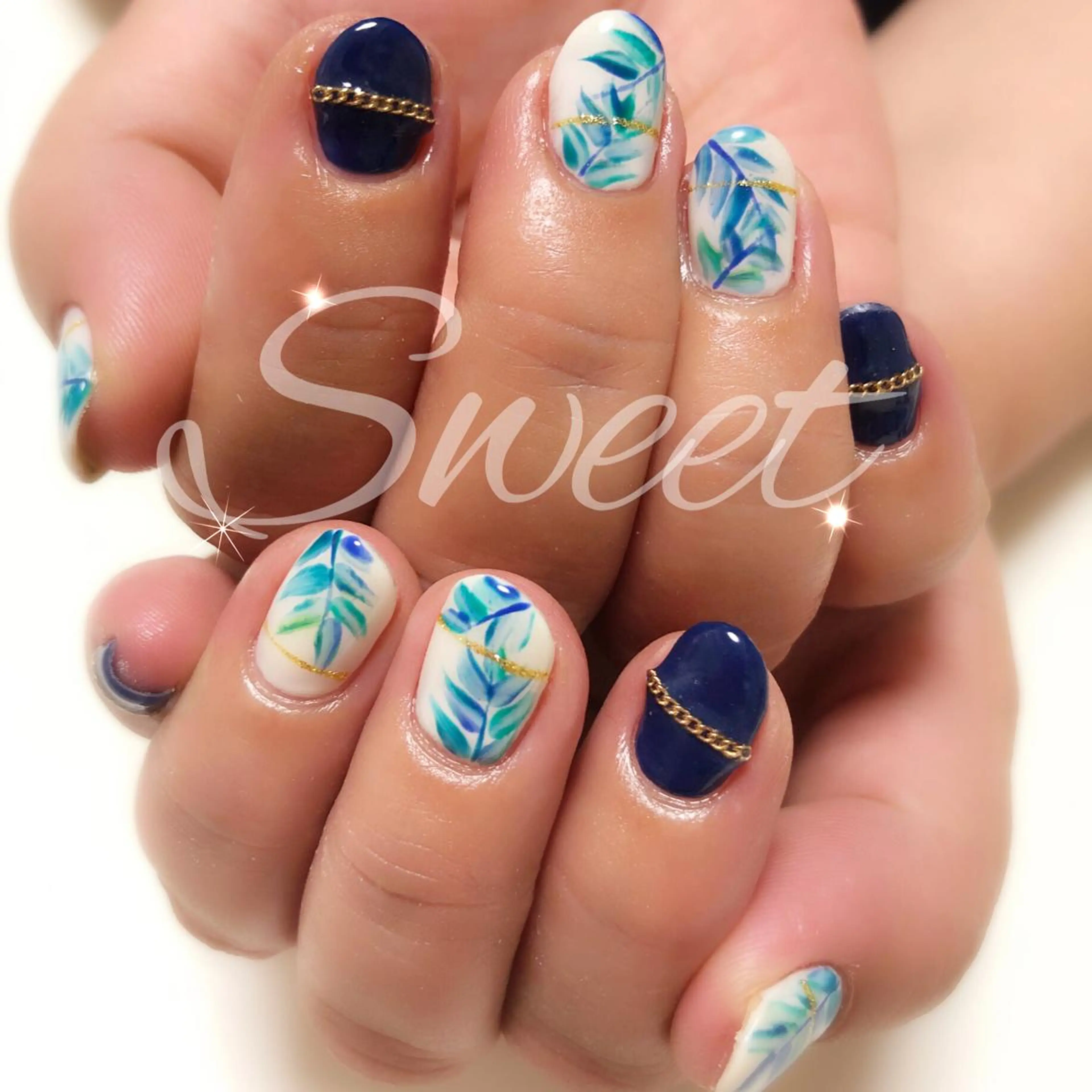 ネイル ハンドネイル sweet 仲野陽子のネイルデザイン