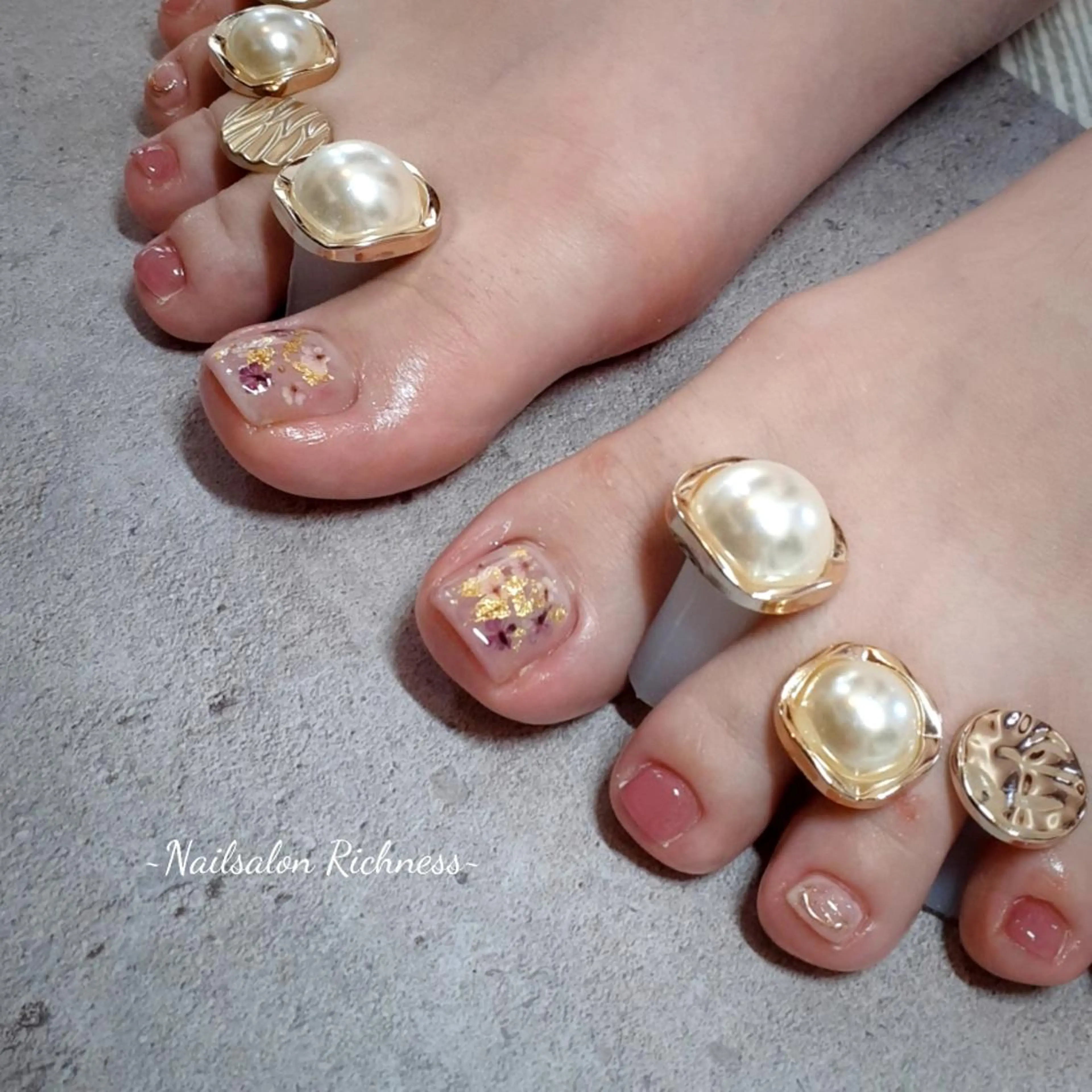 ネイル フットネイル I. Yukariのネイルデザイン