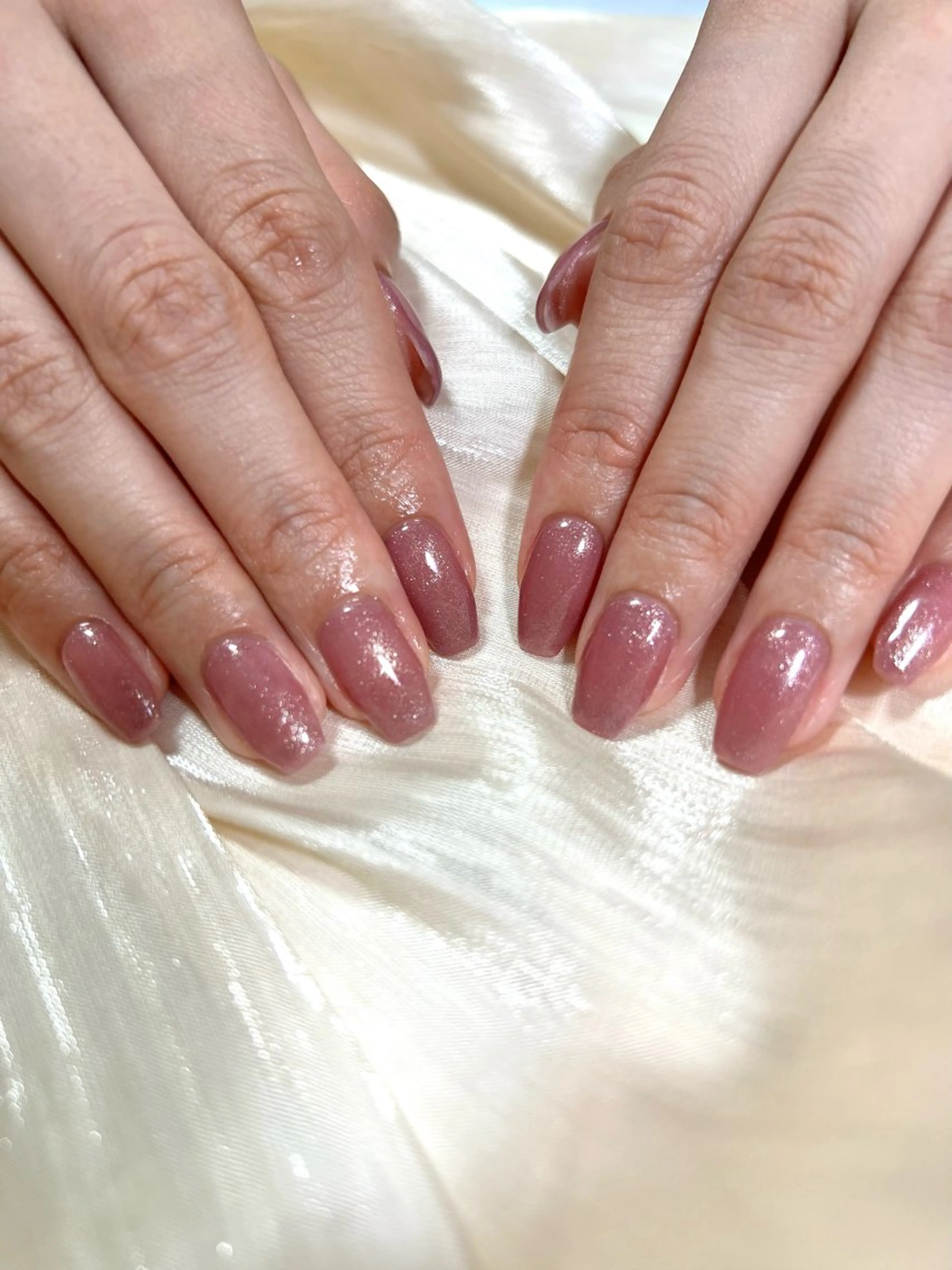 ワンカラーorラメグラの写真