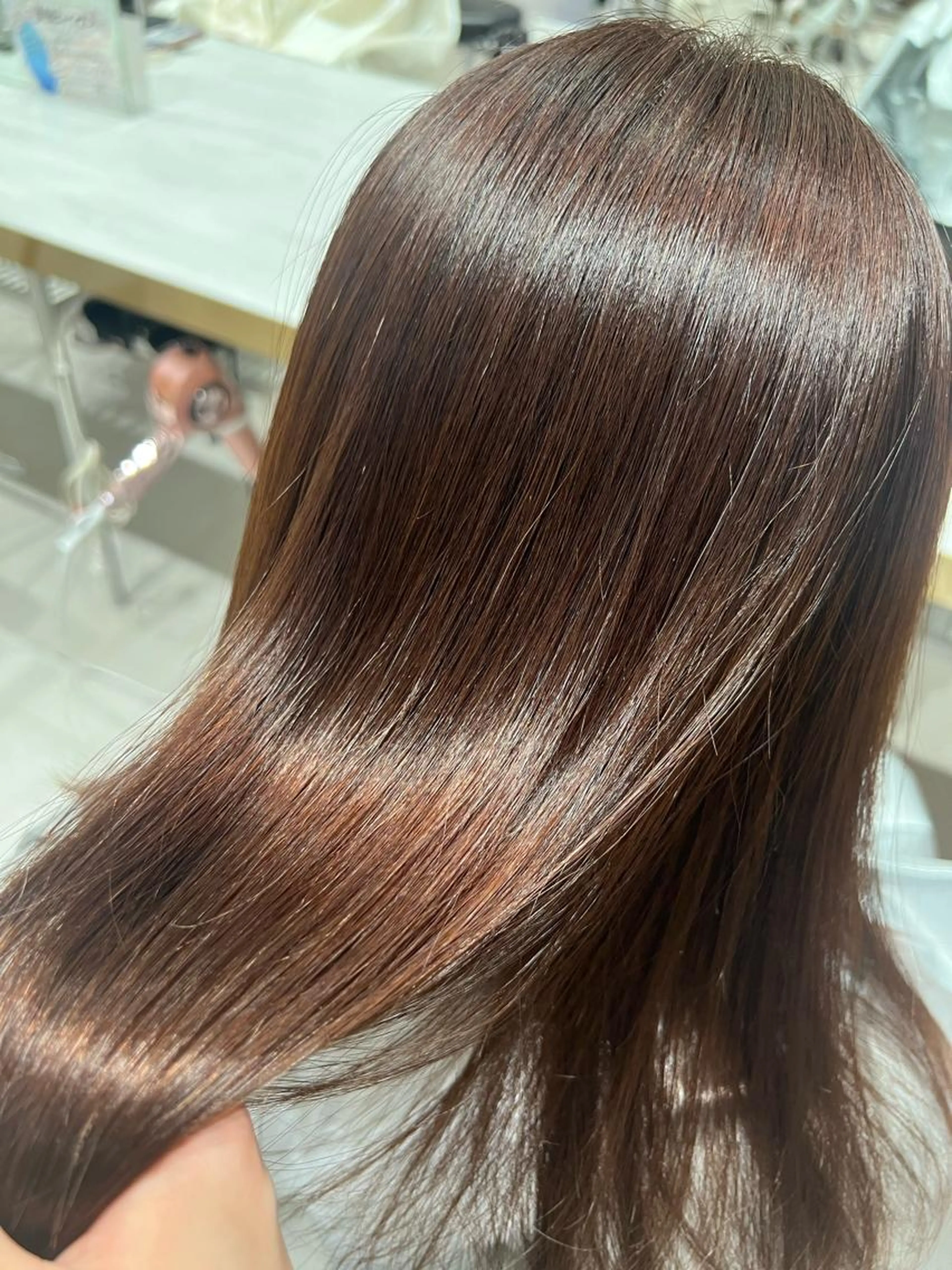 白髪染め👑🌈＋髪質改善トリートメント👑🌈の写真