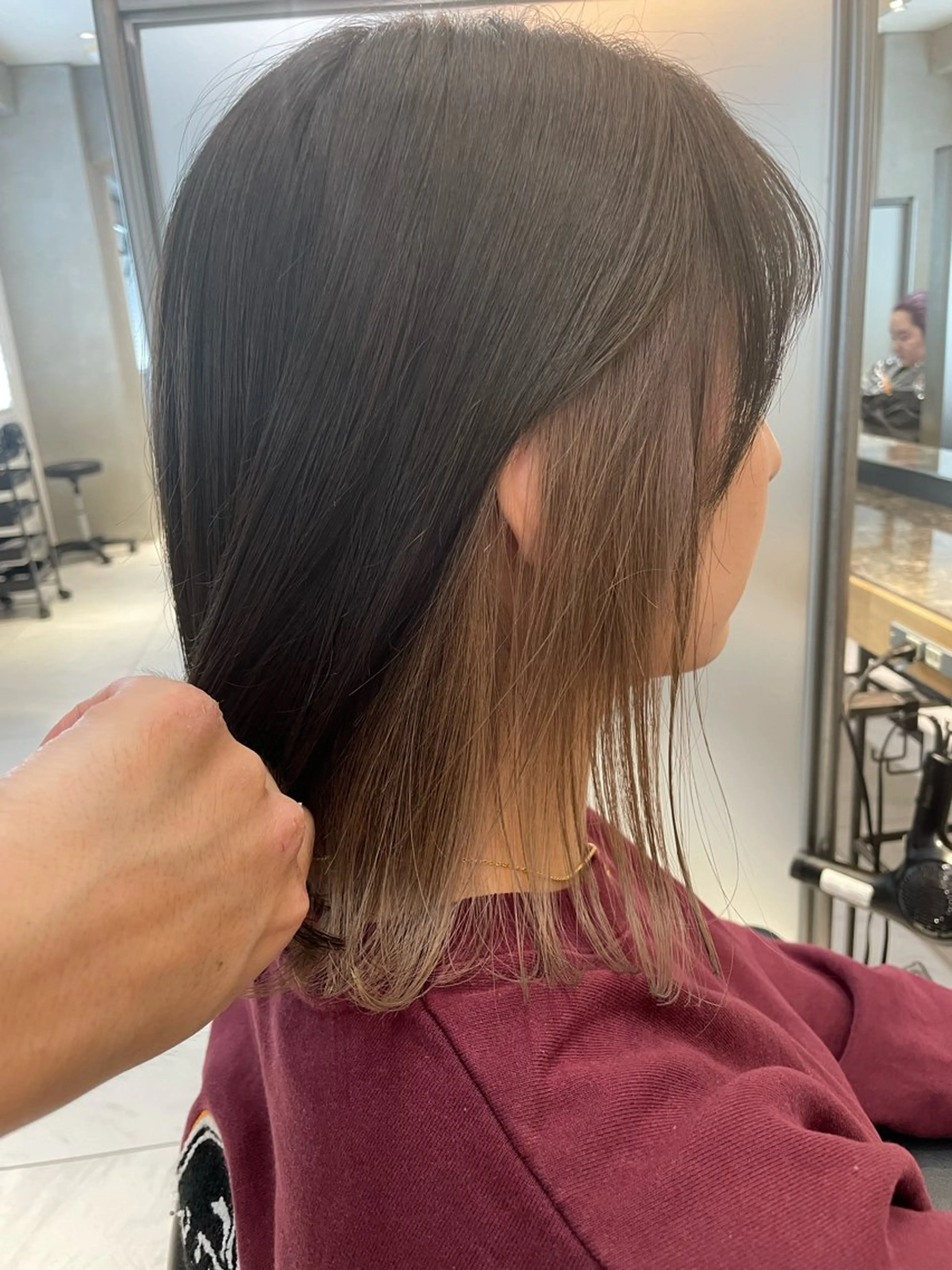 ミディアム カラー カット ヘアカラー トリートメント 🦕小林 大地🦕のヘアスタイル