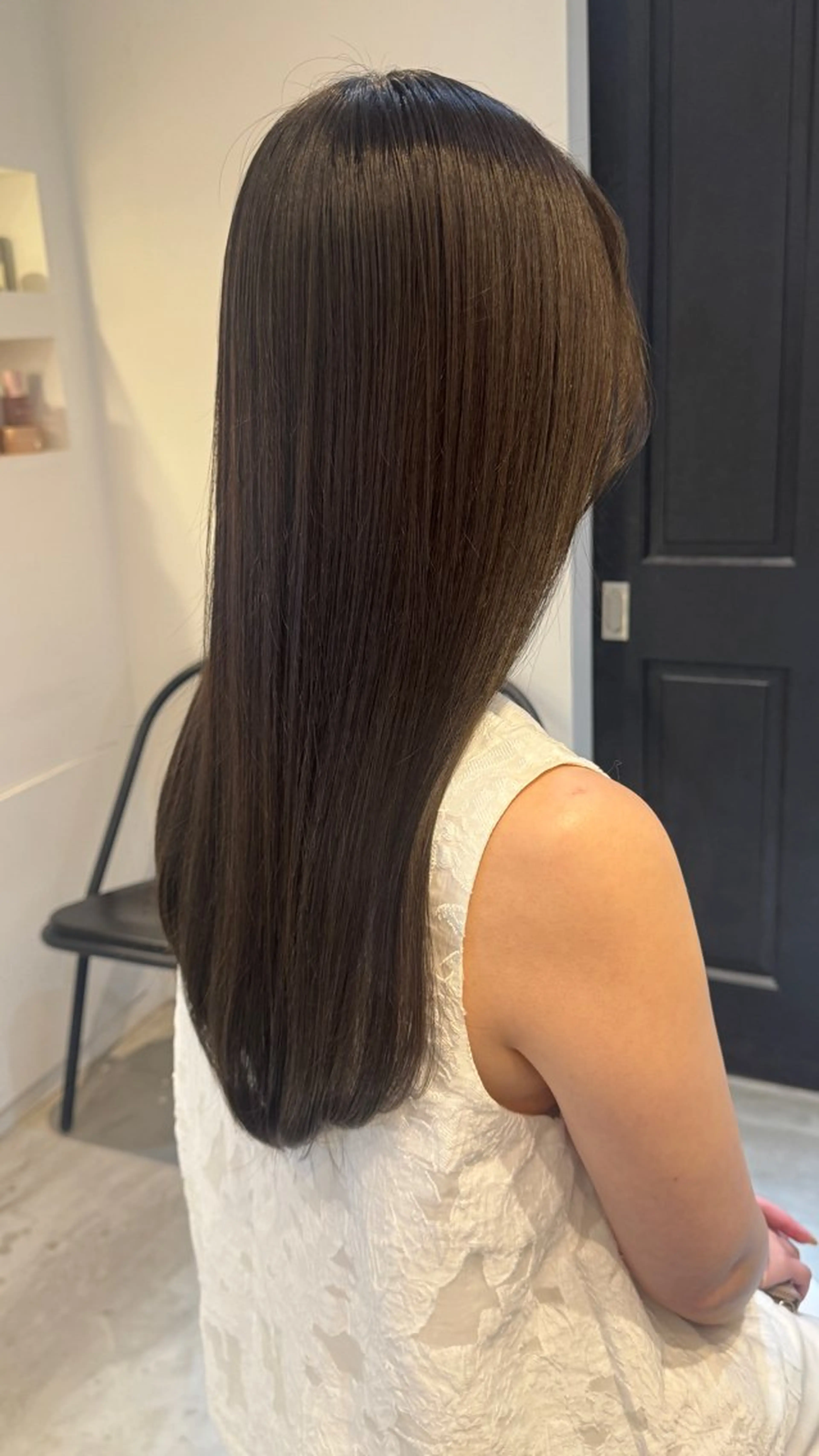 ロング カラー 華奈/オリーブ/ ベージュ/抜け感🥣のヘアスタイル