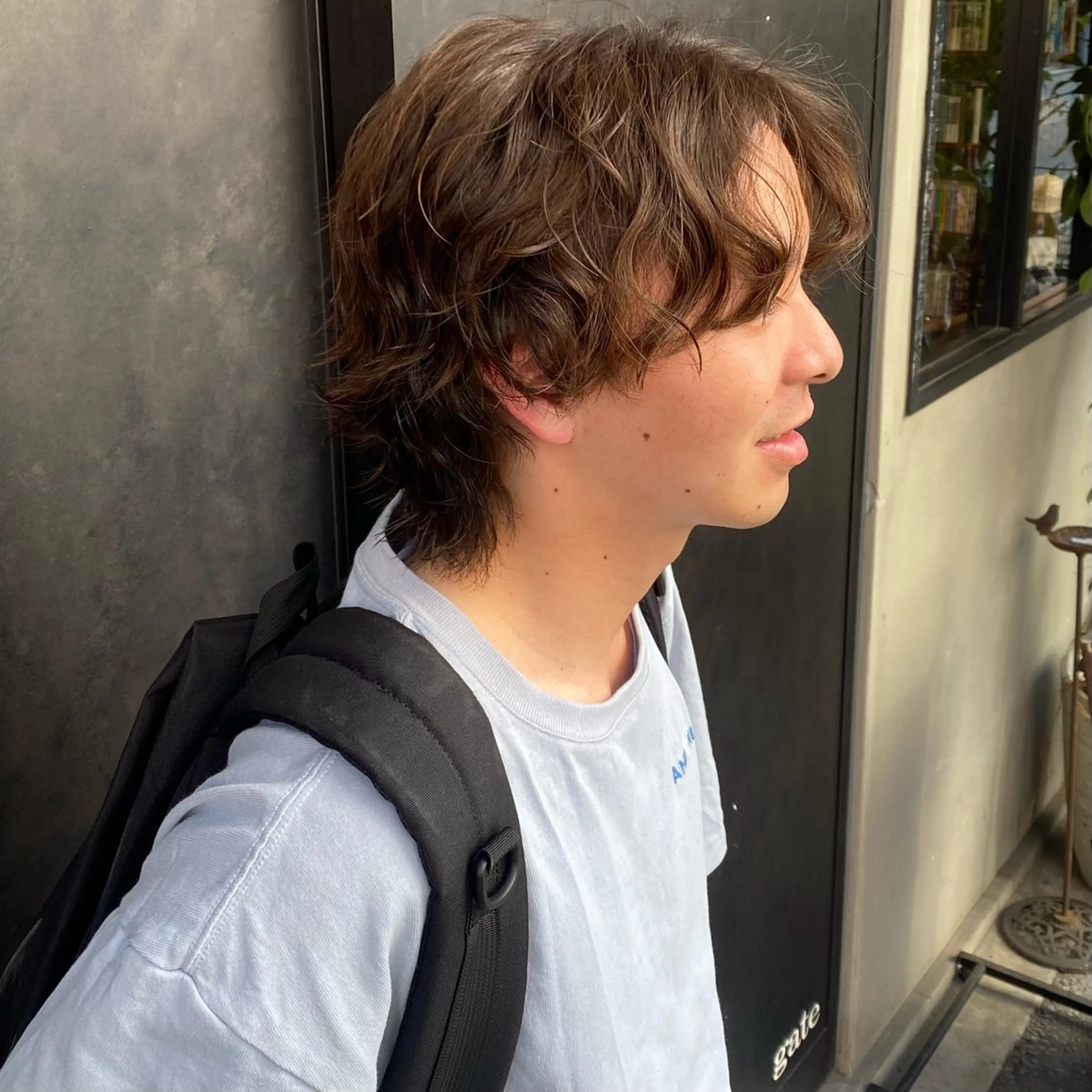 【メンズ限定】カット＋パーマ＋ご希望で眉カットの写真