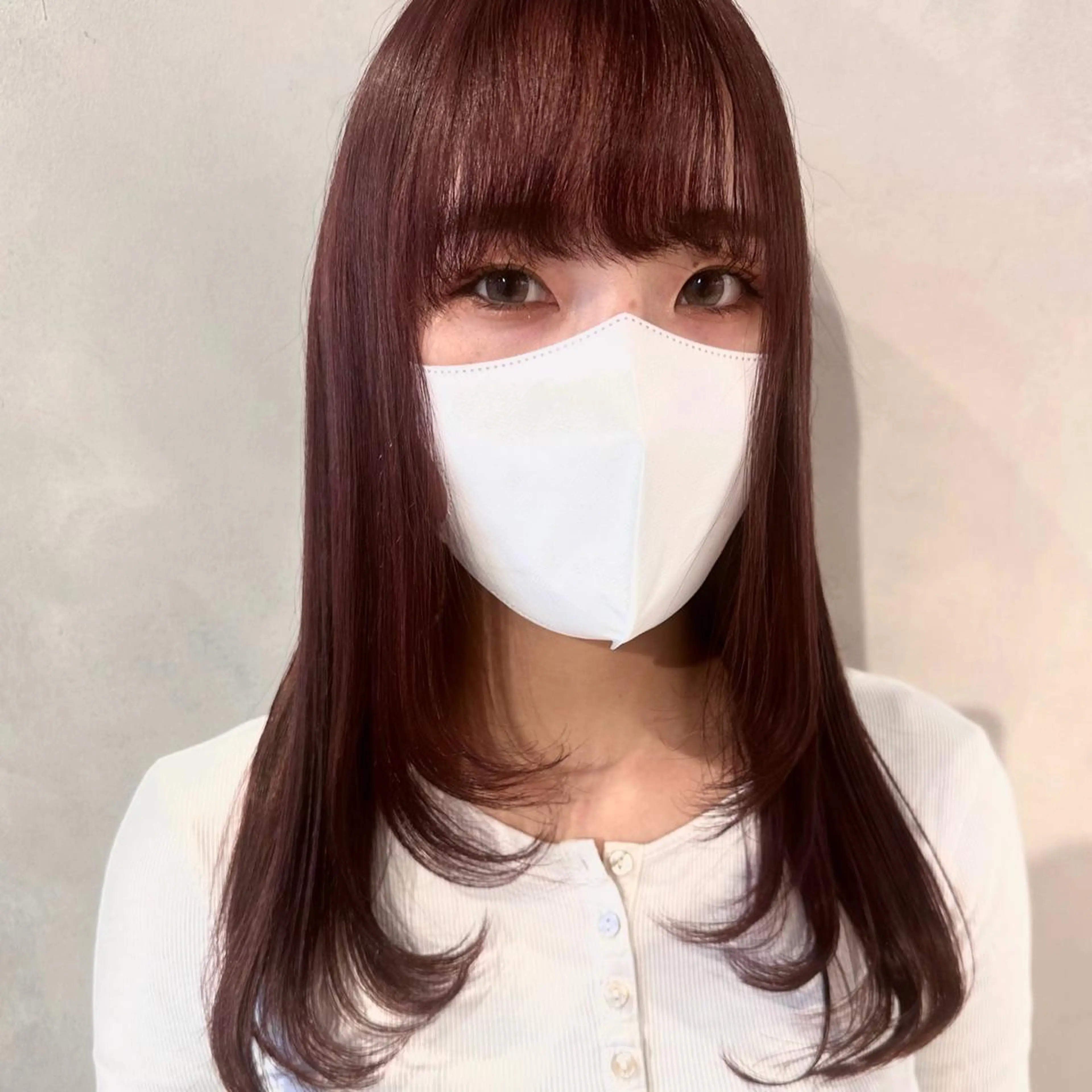 セミロング カラー ヘアカラー トリートメント デザインカラー/パー マ🦖外岡咲希🦖のヘアスタイル