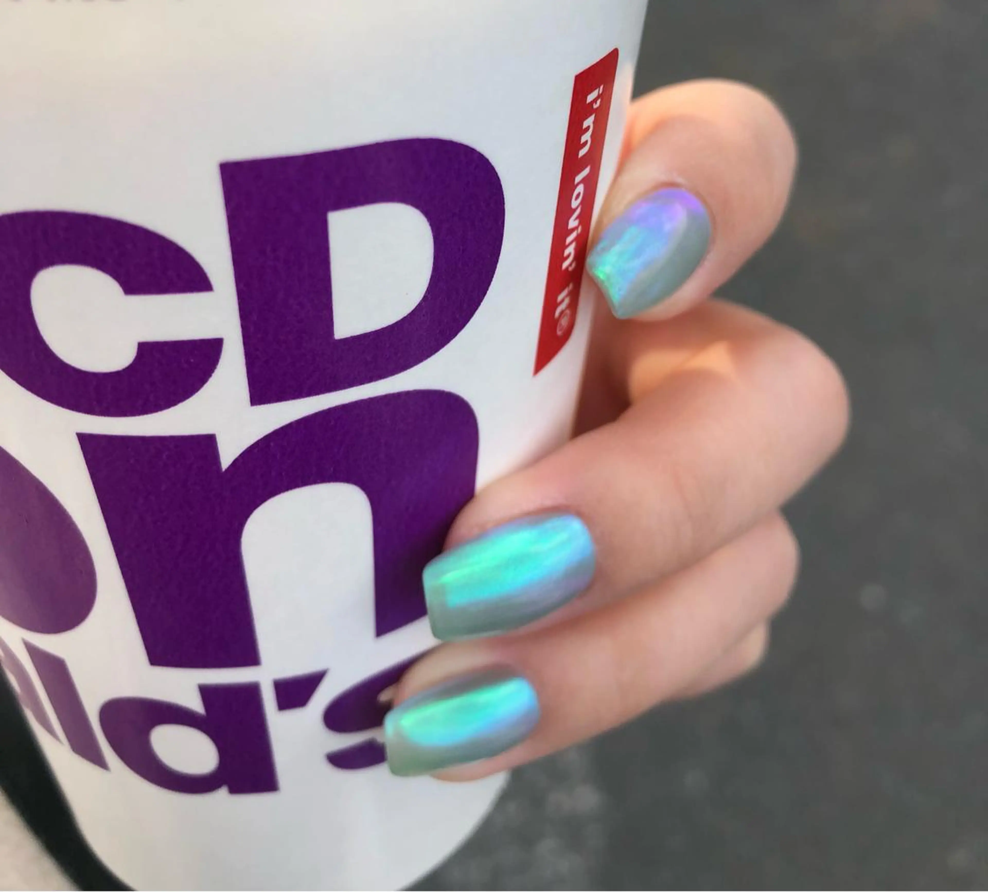 ✔️初回オフ無料ワンカラー（ミラー、オーロラ）　パラジェル変更+¥700の写真