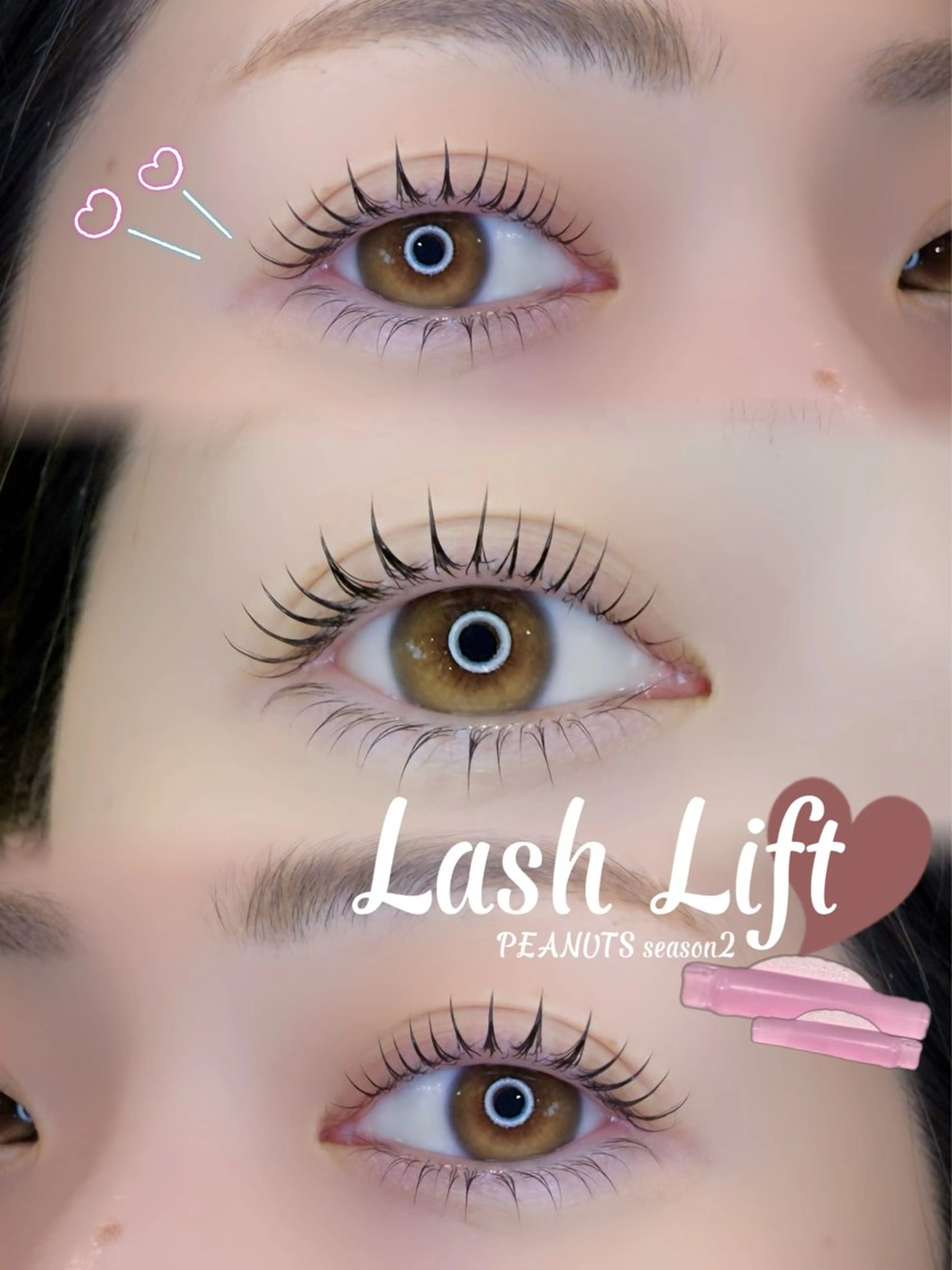 マスカラパーマᐞ•༝•ᐞ₎◞パリジェンヌorラッシュリフトの写真