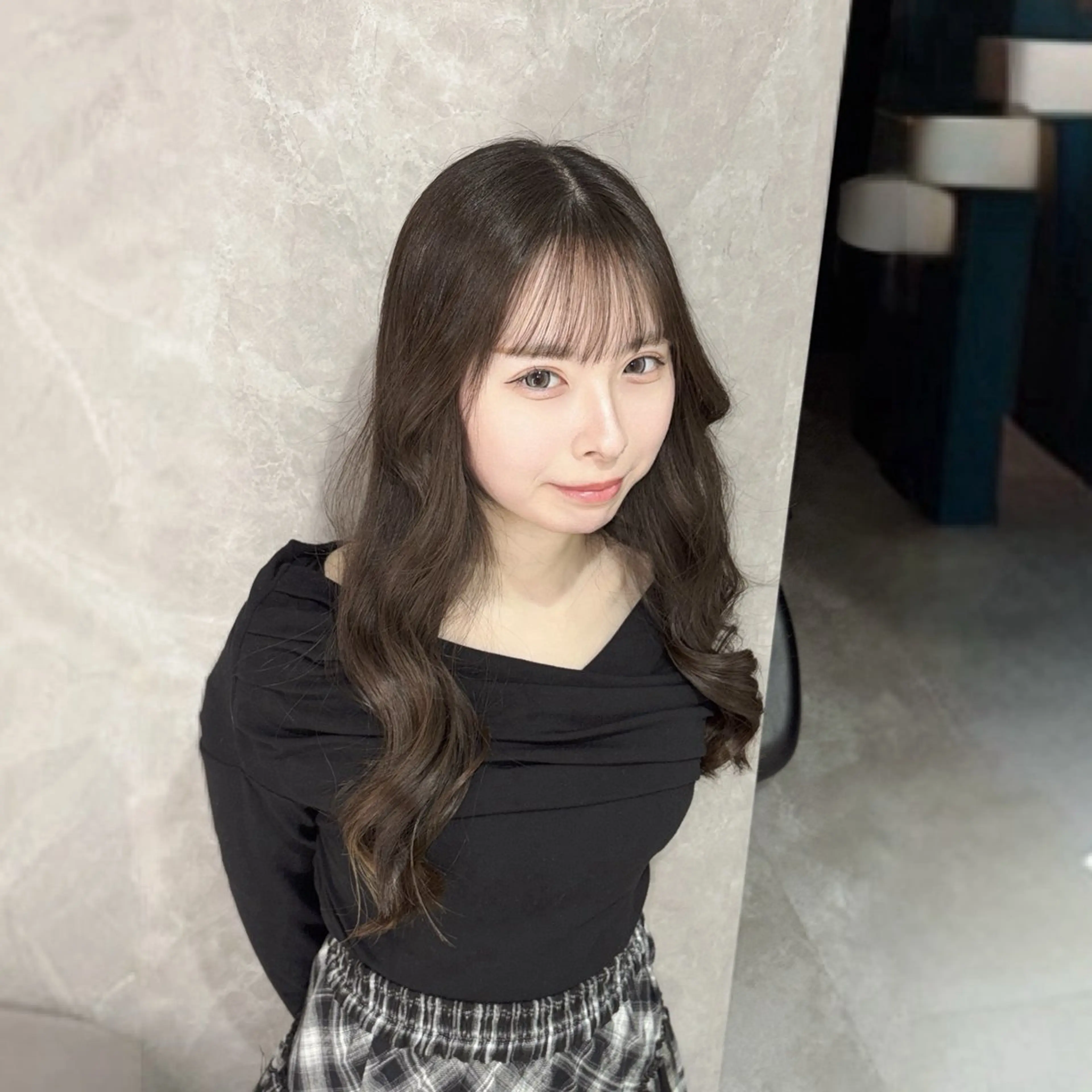 ロング 🖤韓国系🇰🇷カ ラー/kokona❕のヘアスタイル