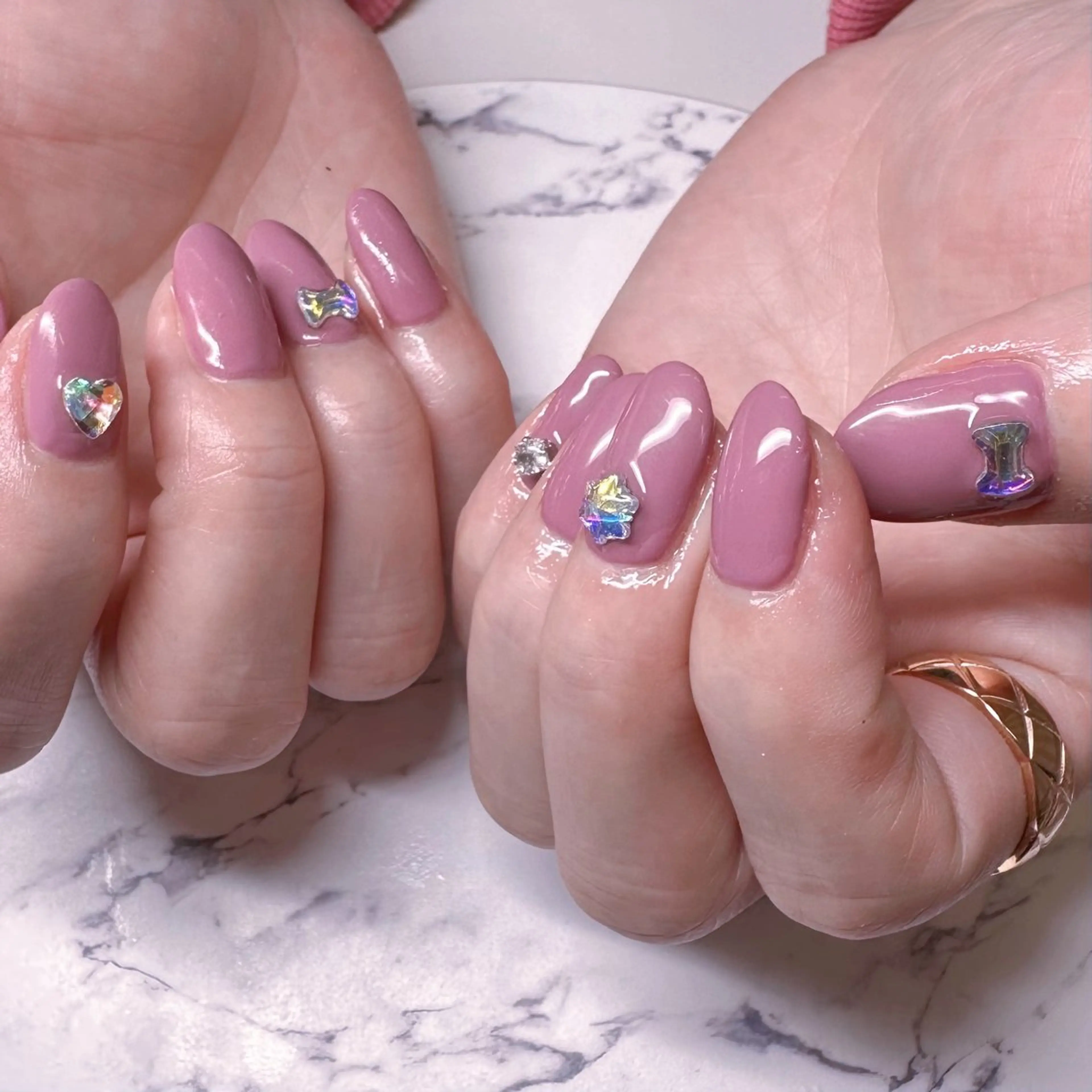 ネイル ハンドネイル I_p4ce所属・I_p4ce 🍊あい🍊のネイルデザイン