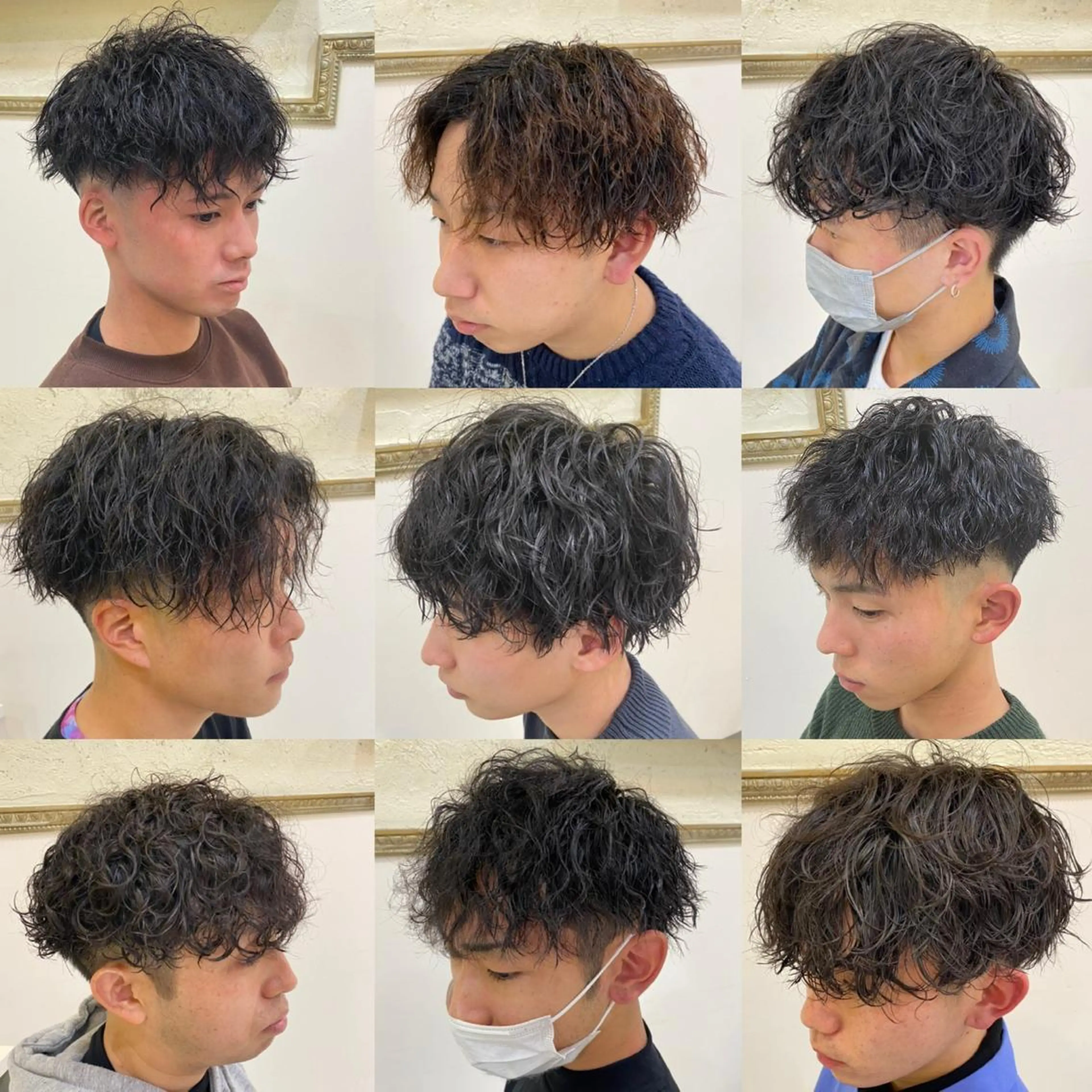 パーマ メンズ 年間2000名担当◎ パーマ職人/仲原佑樹のヘアスタイル