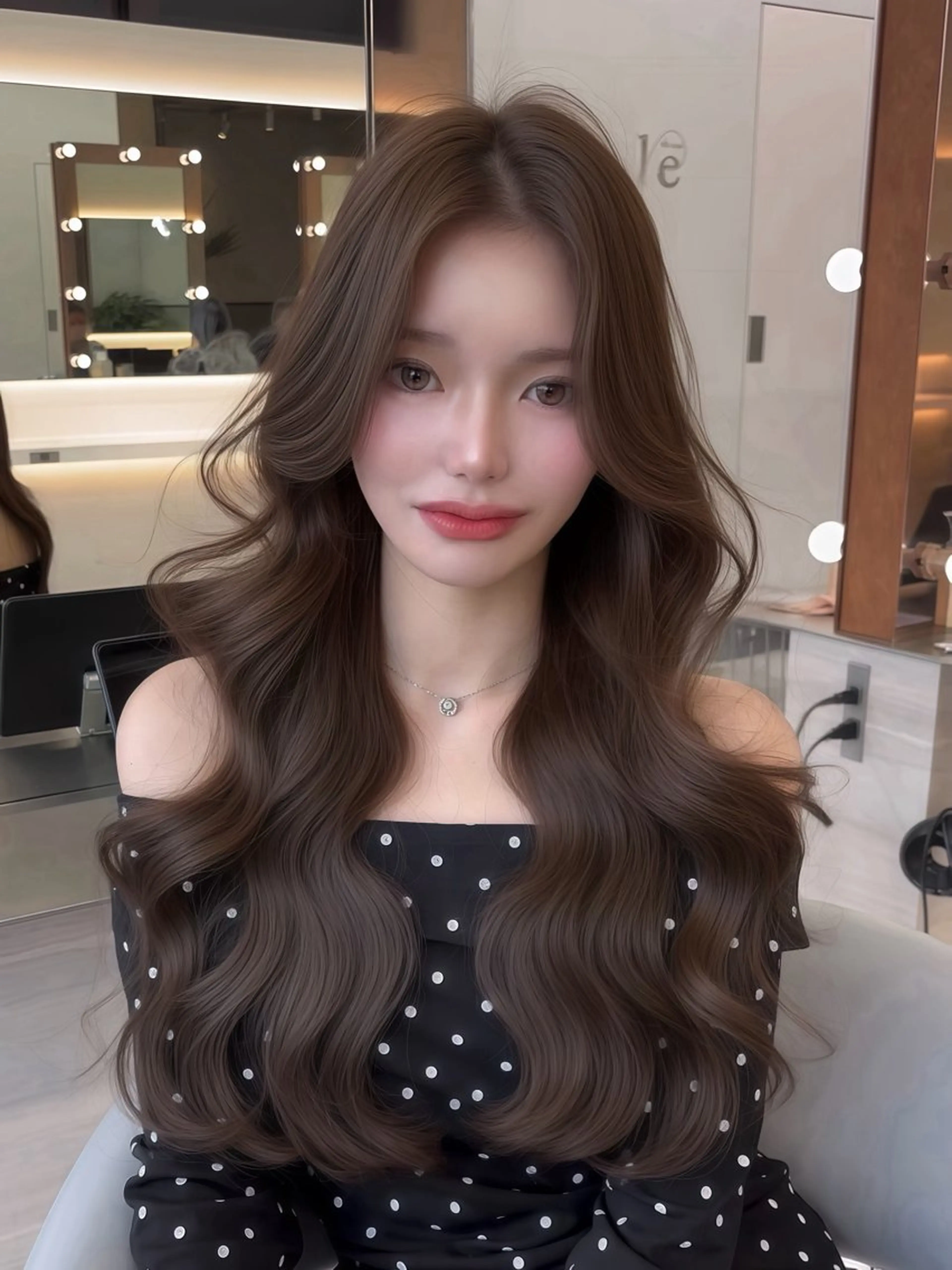 ロング カラー ヘアアレンジ ベージュカラー ブリーチ 透明感カラー ブリーチなしカラー 髪質改善 ヘアカラー トリートメント 【博多髪質改善】 吉村　清志のヘアスタイル