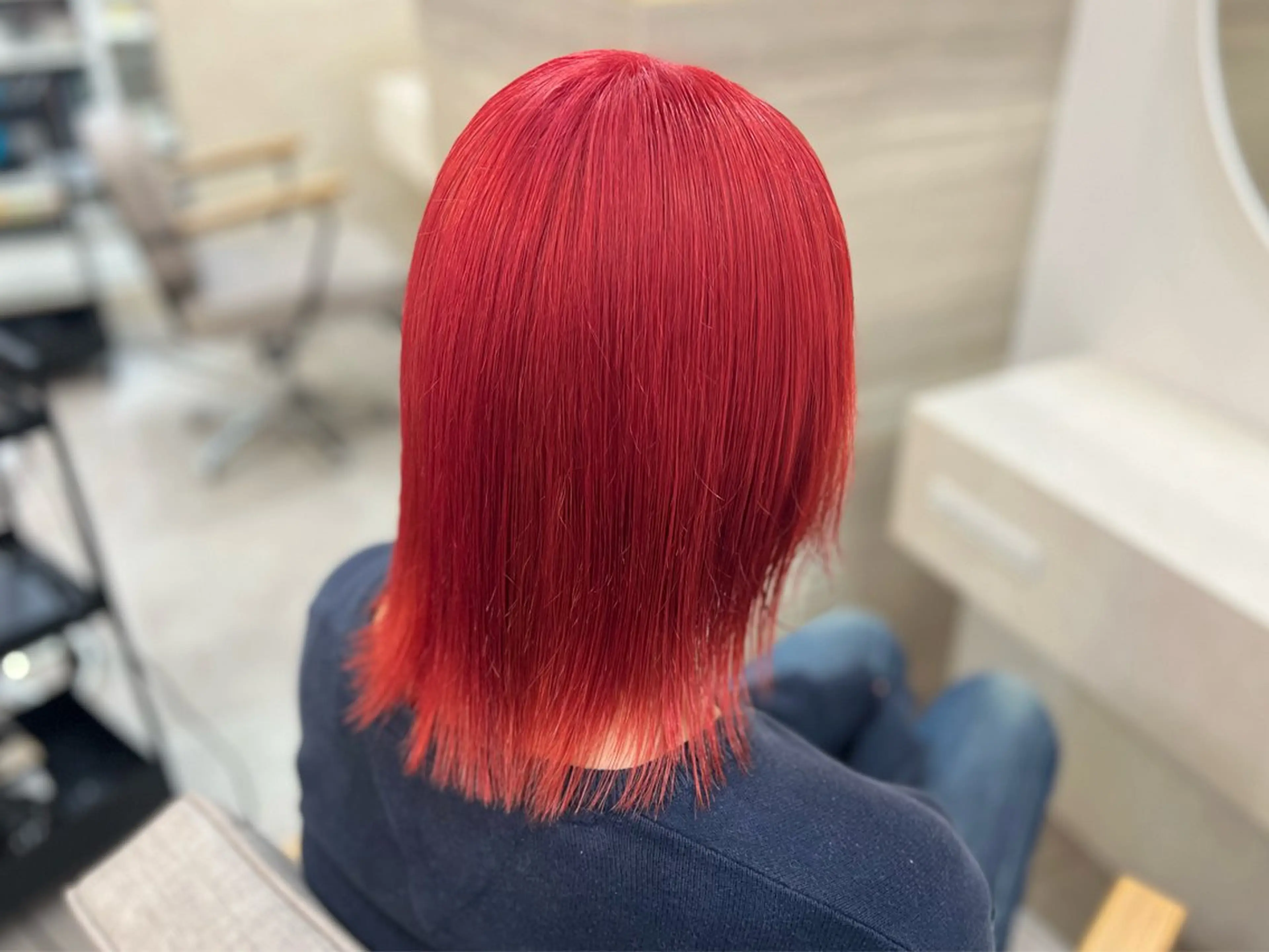 セミロング カラー himari/カラー モデル募集🤎/熊谷のヘアスタイル