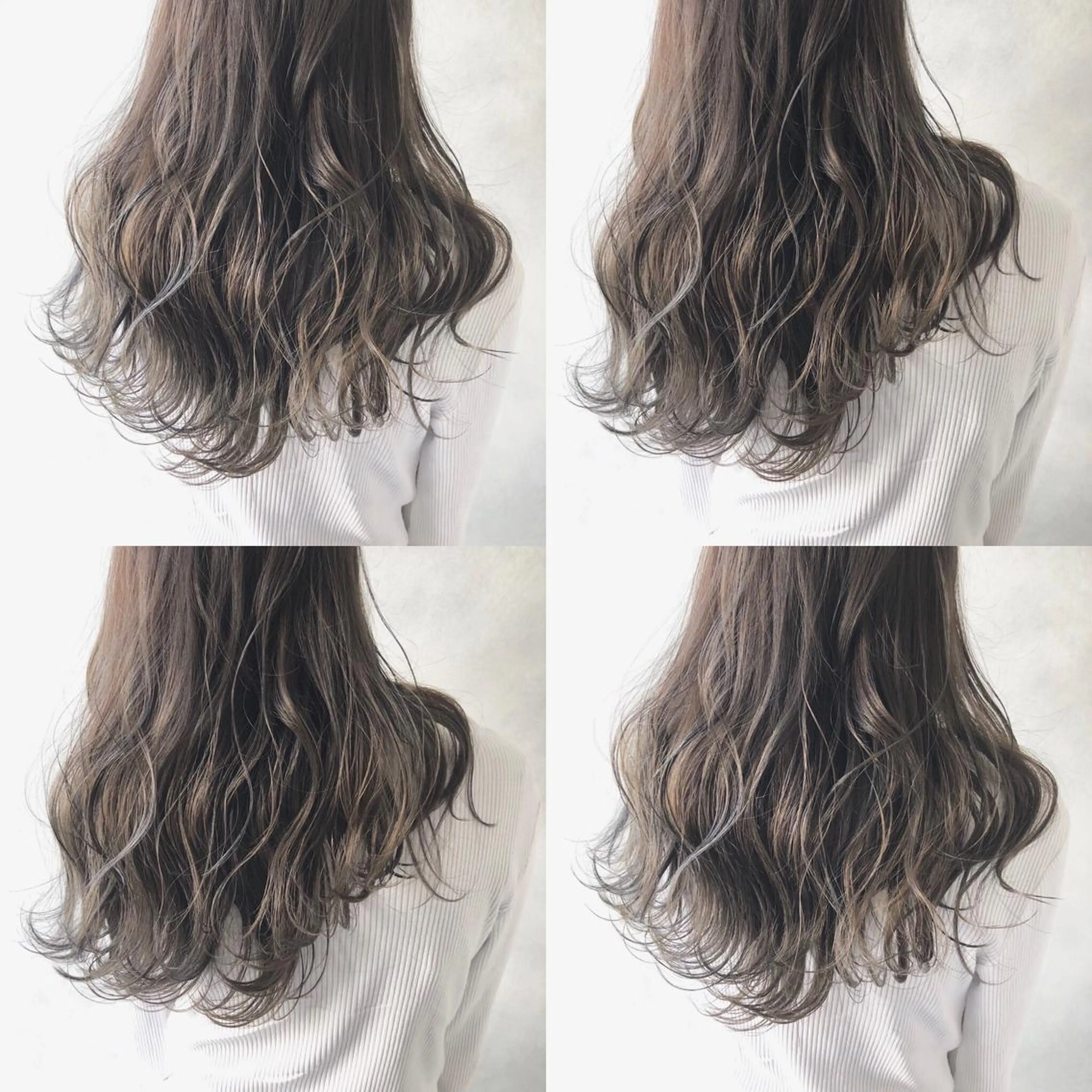 ロング ハイライト 小澤大輔 YOLO hairのヘアスタイル