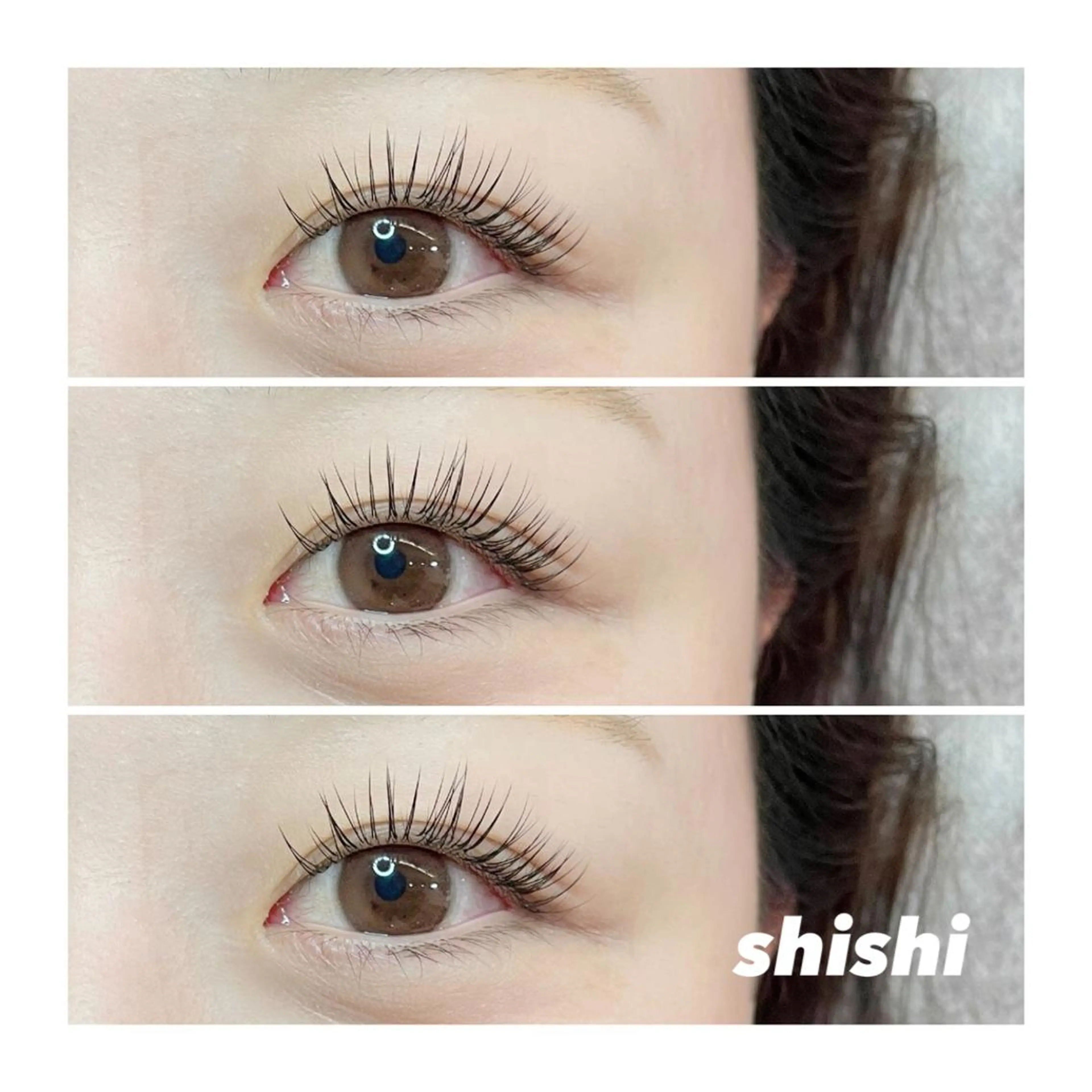 マツエク・マツパ マツエク ☽𝘀𝗵𝗶 𝘀𝗵𝗶☽のマツエク・マツパデザイン