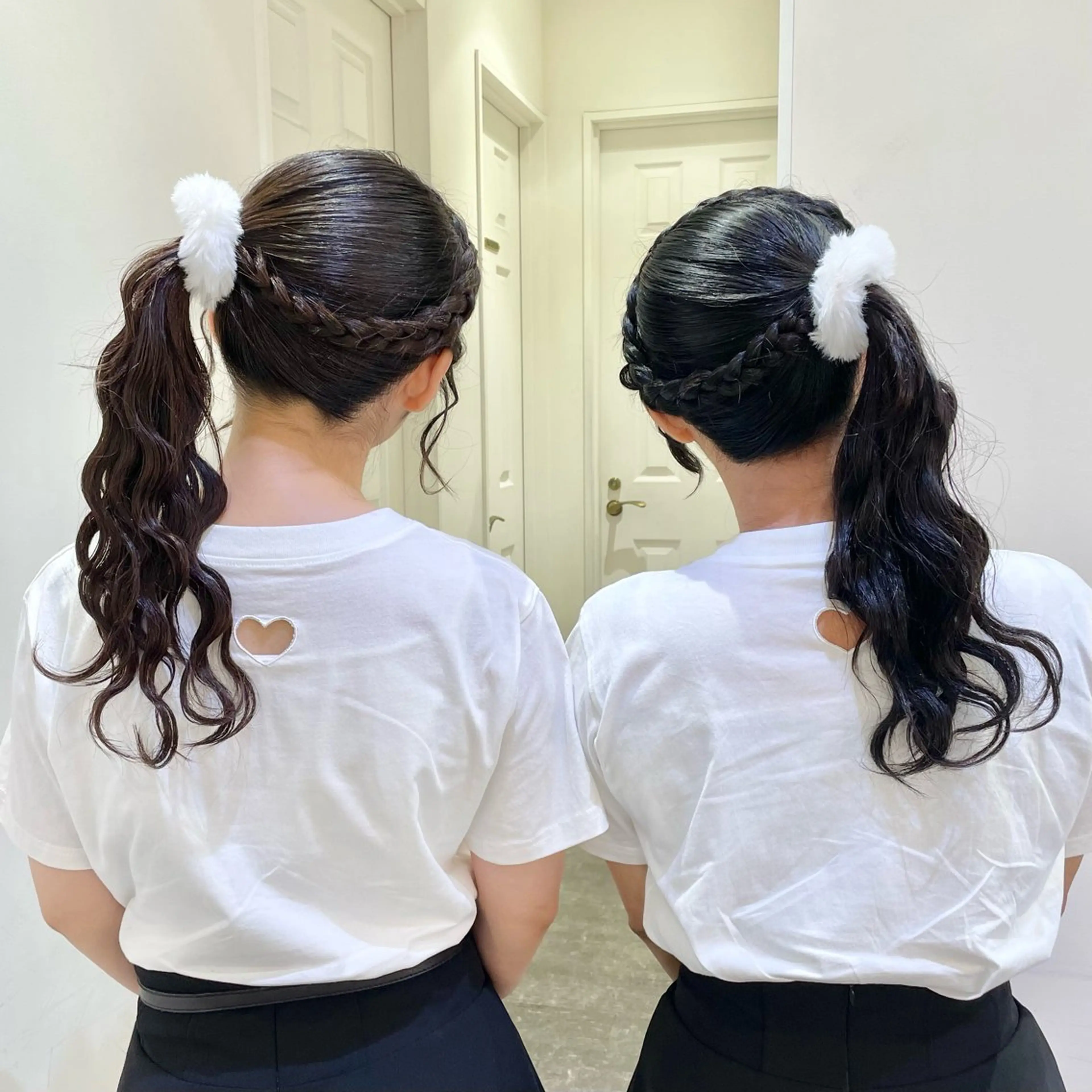 ヘアアレンジ ハイトーンカラー/ 長さだし🐇きょうかのヘアスタイル