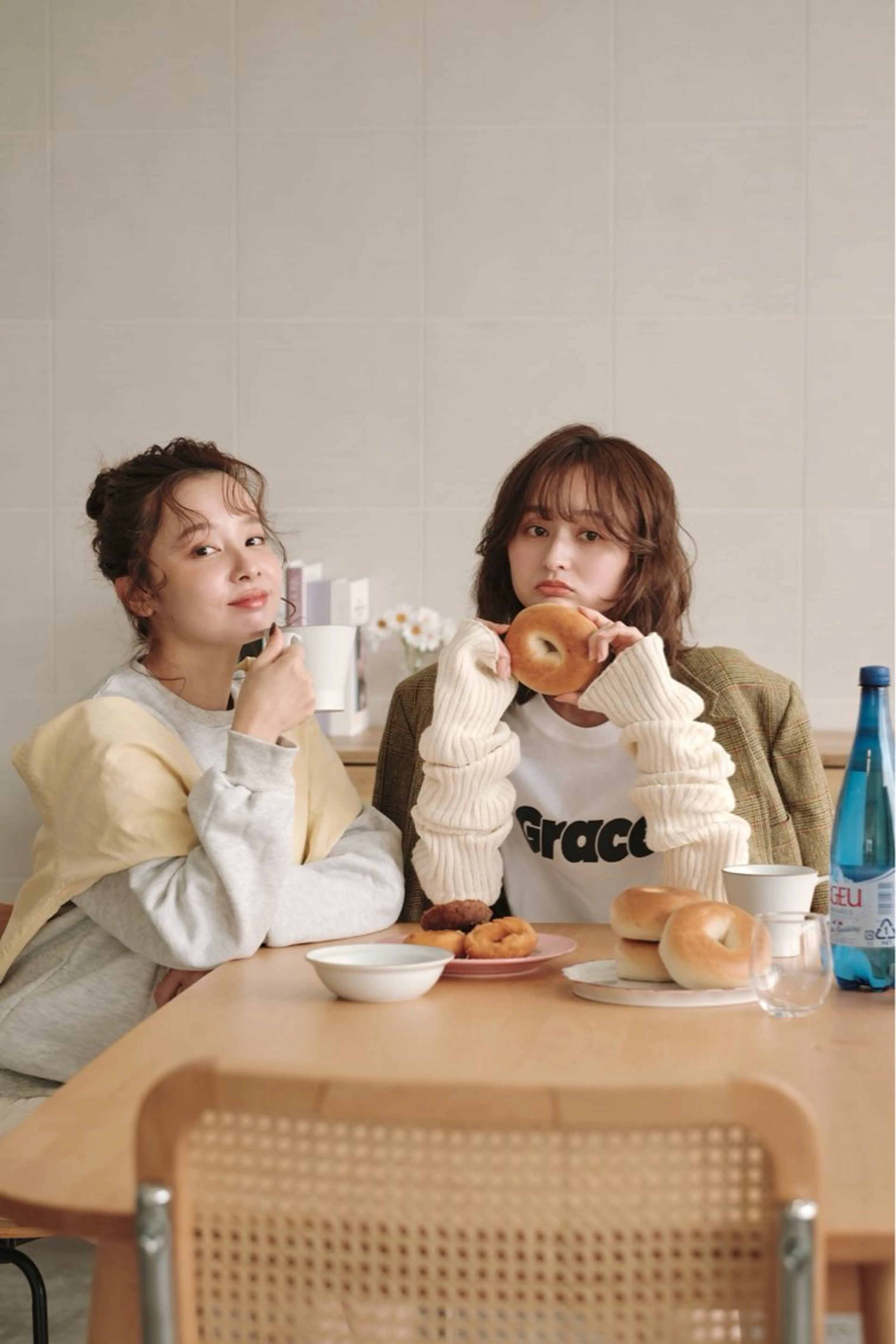 ロング カラー パーマ カット ヘアカラー トリートメント ENIF ツキのヘアスタイル