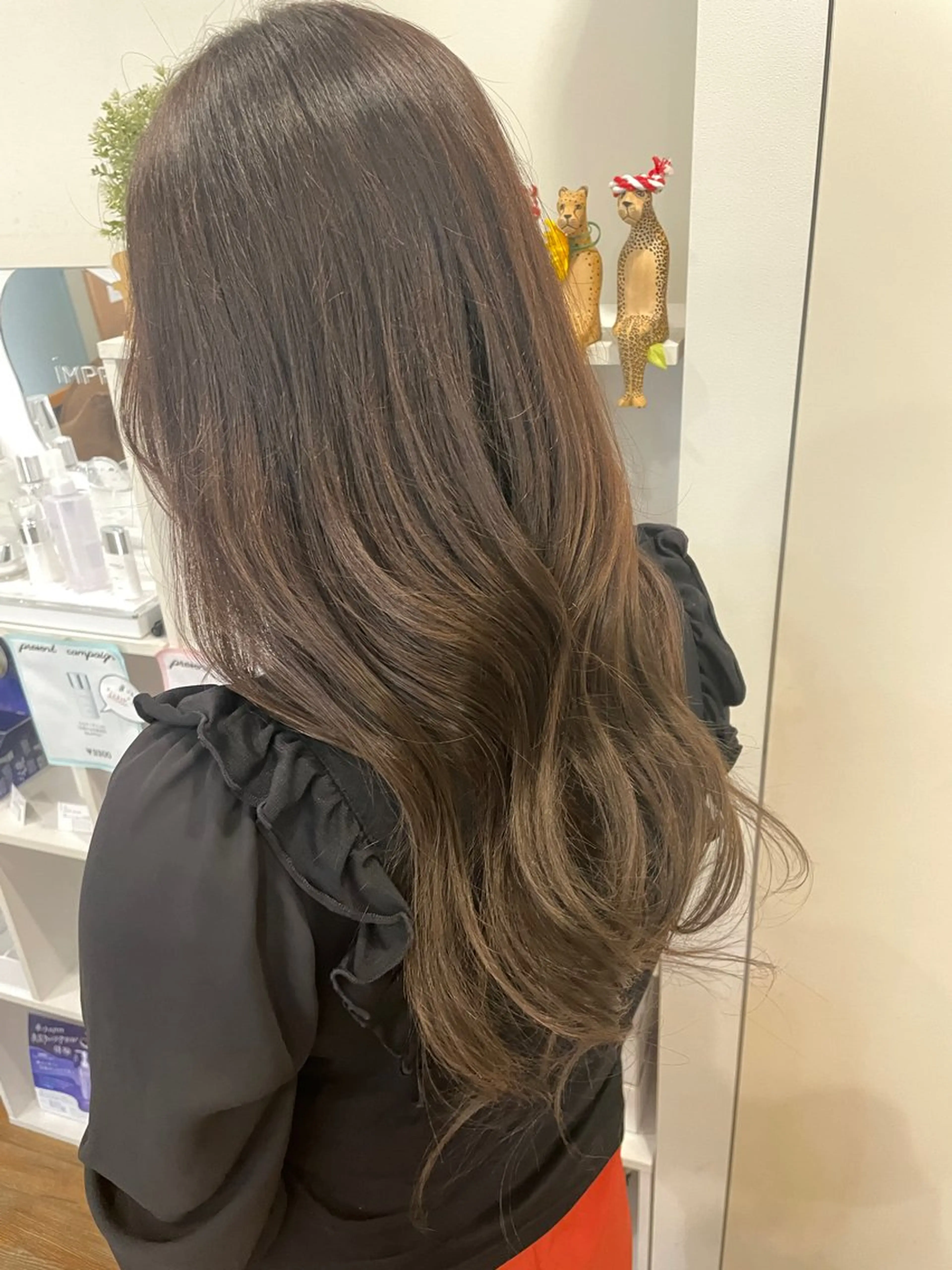 カラー ヘアカラー トリートメント 寺田 未来のヘアスタイル