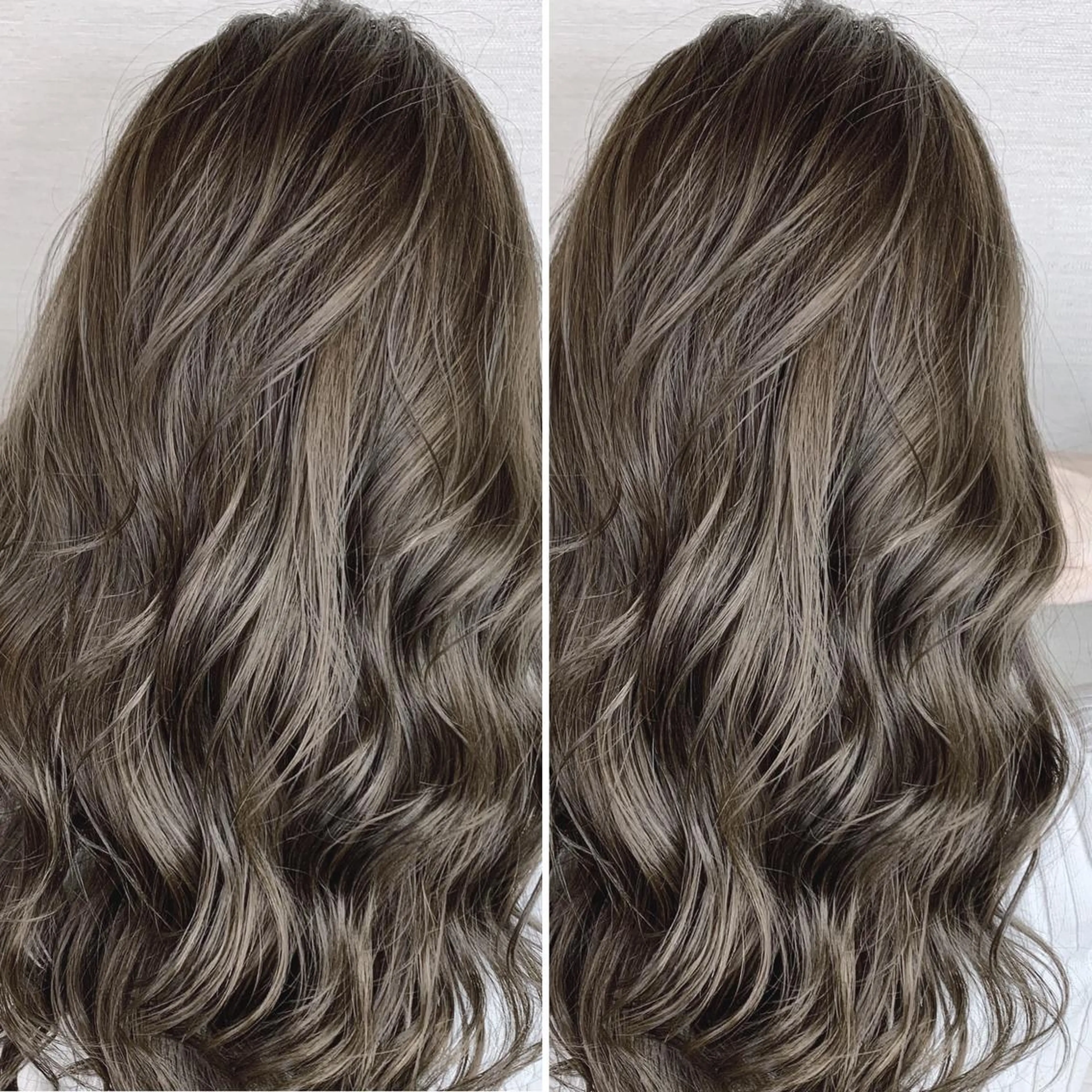 セミロング ブリーチなしダブル/ レイヤーカット 小棹のヘアスタイル