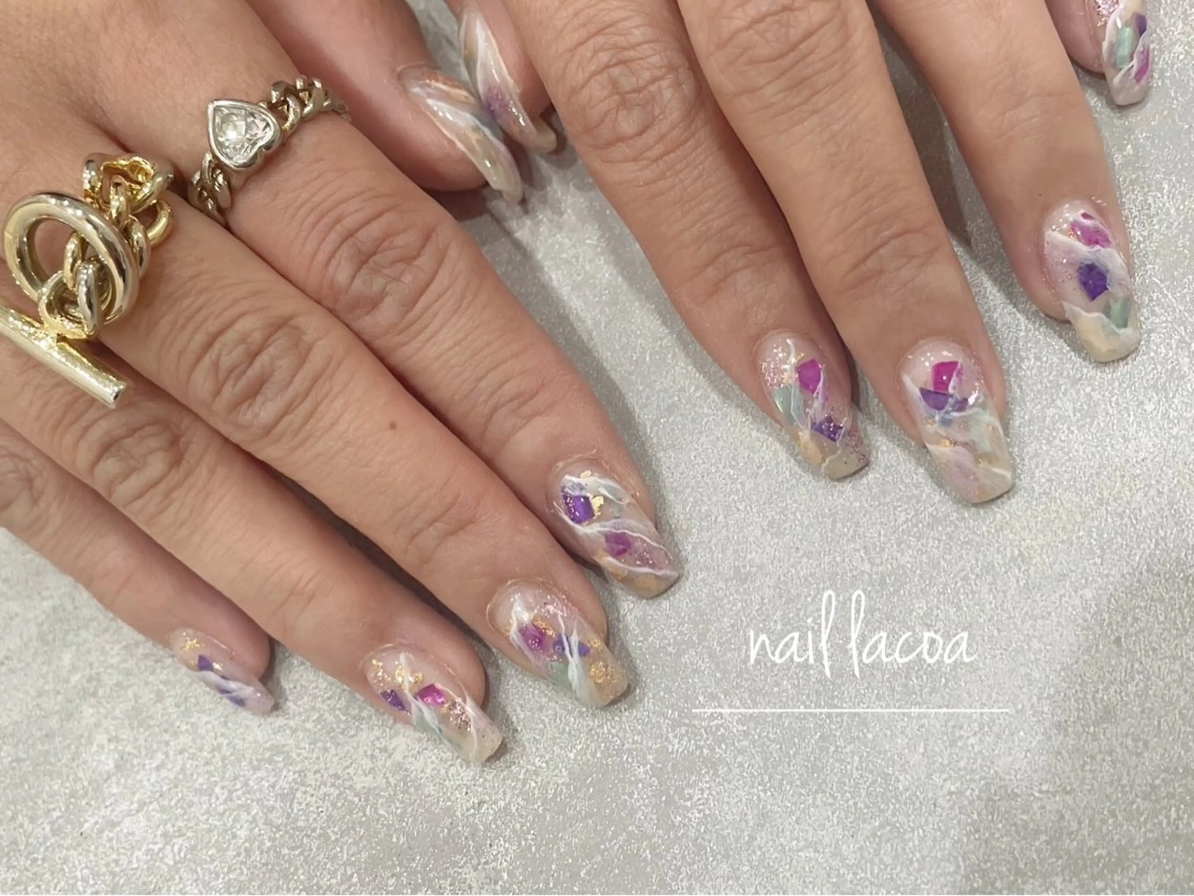 ネイル アートネイル zuzunail -lacoa-のネイルデザイン