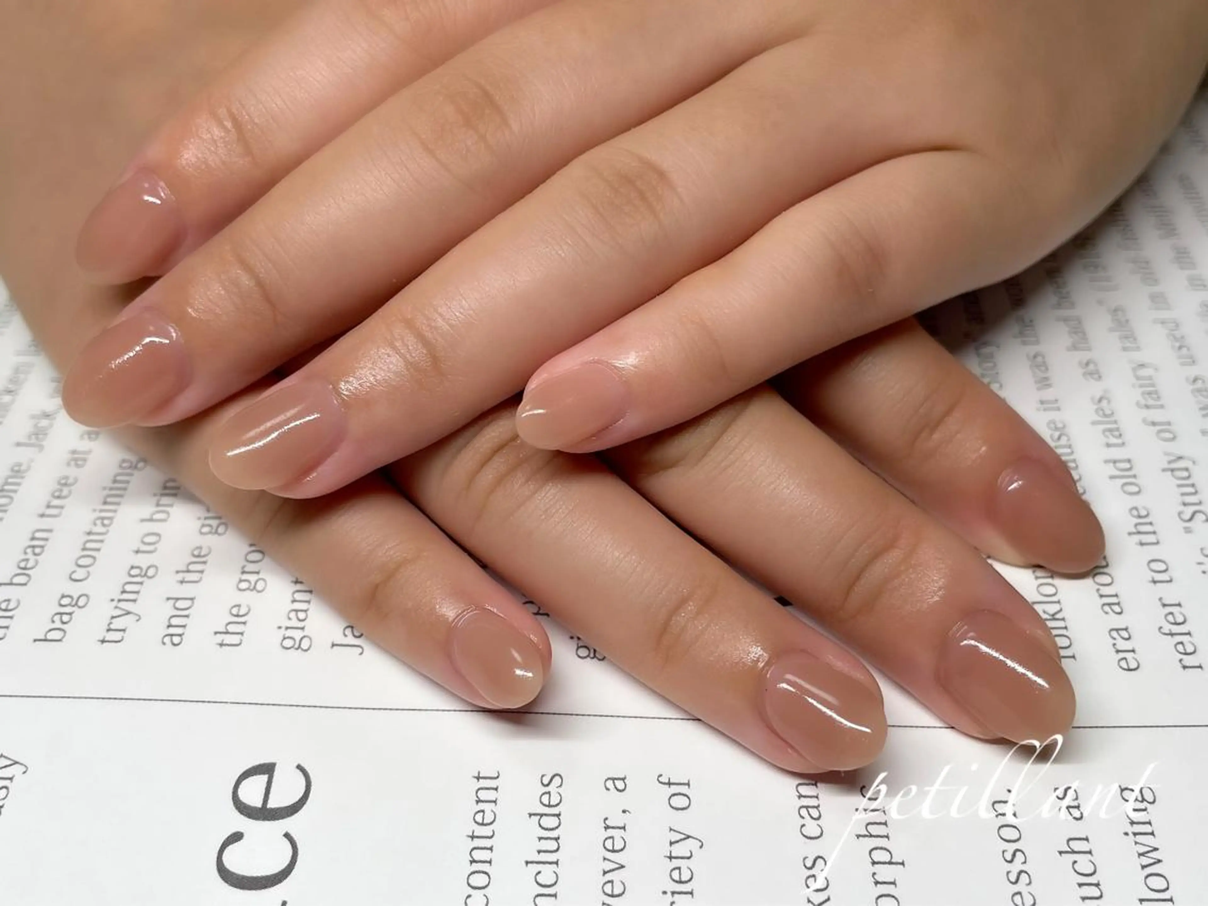 ネイル シンプルネイル ハンドネイル ハンドケア petillant所属・nail salon petillantのネイルデザイン