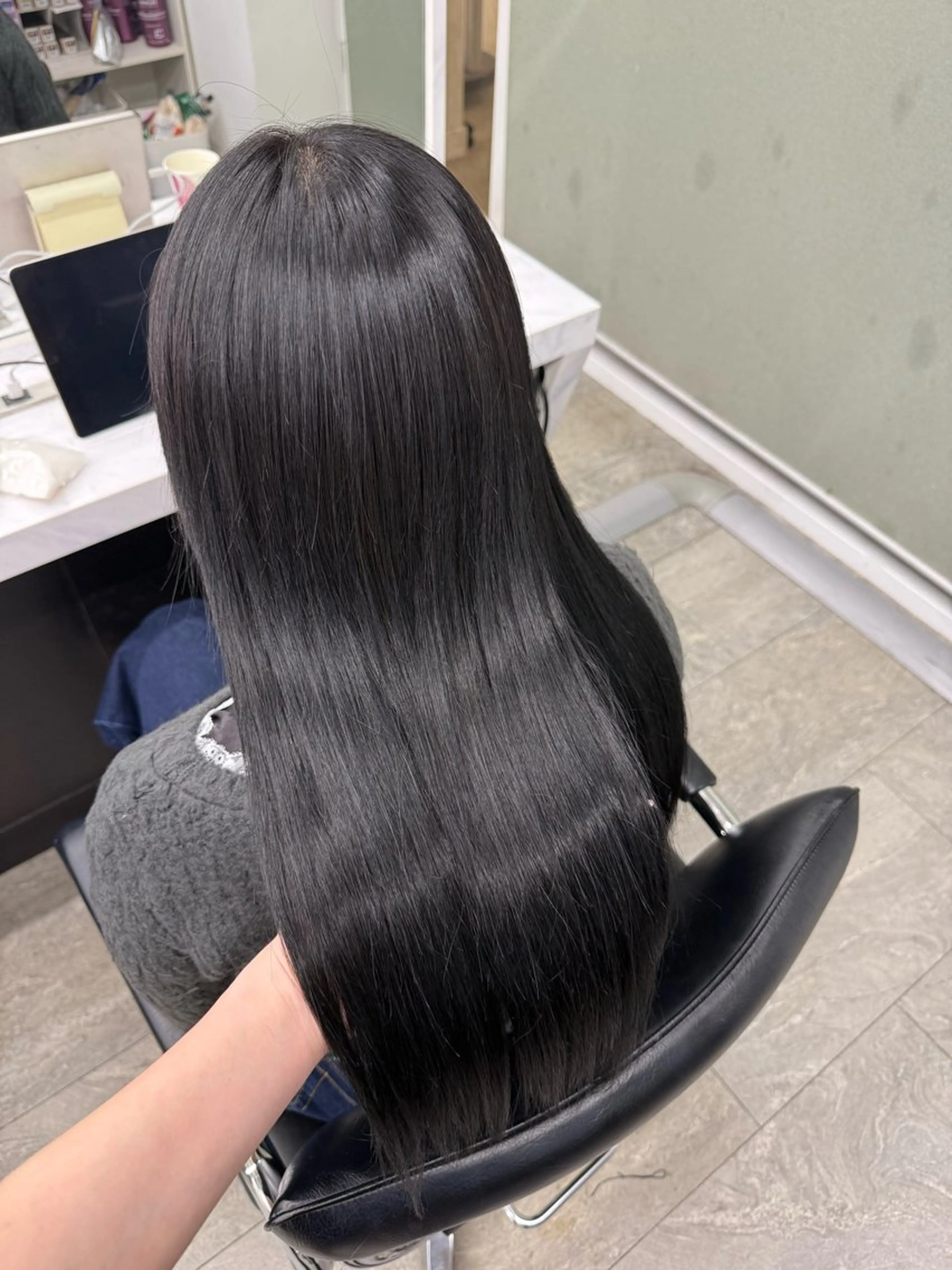 ロング ヘアカラー エクステ miwa 🖤のヘアスタイル