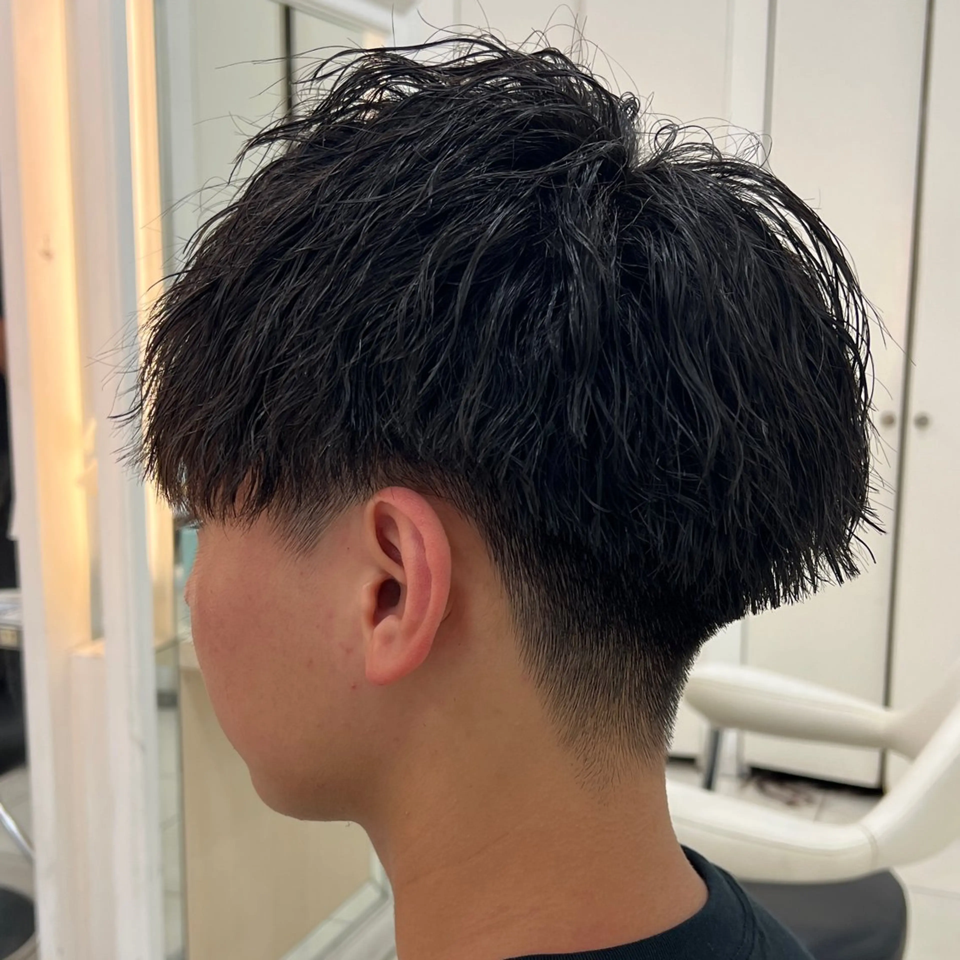 ショート カット パーマ トリートメント 【学割人気No.1】 💎中島雄飛💎のヘアスタイル