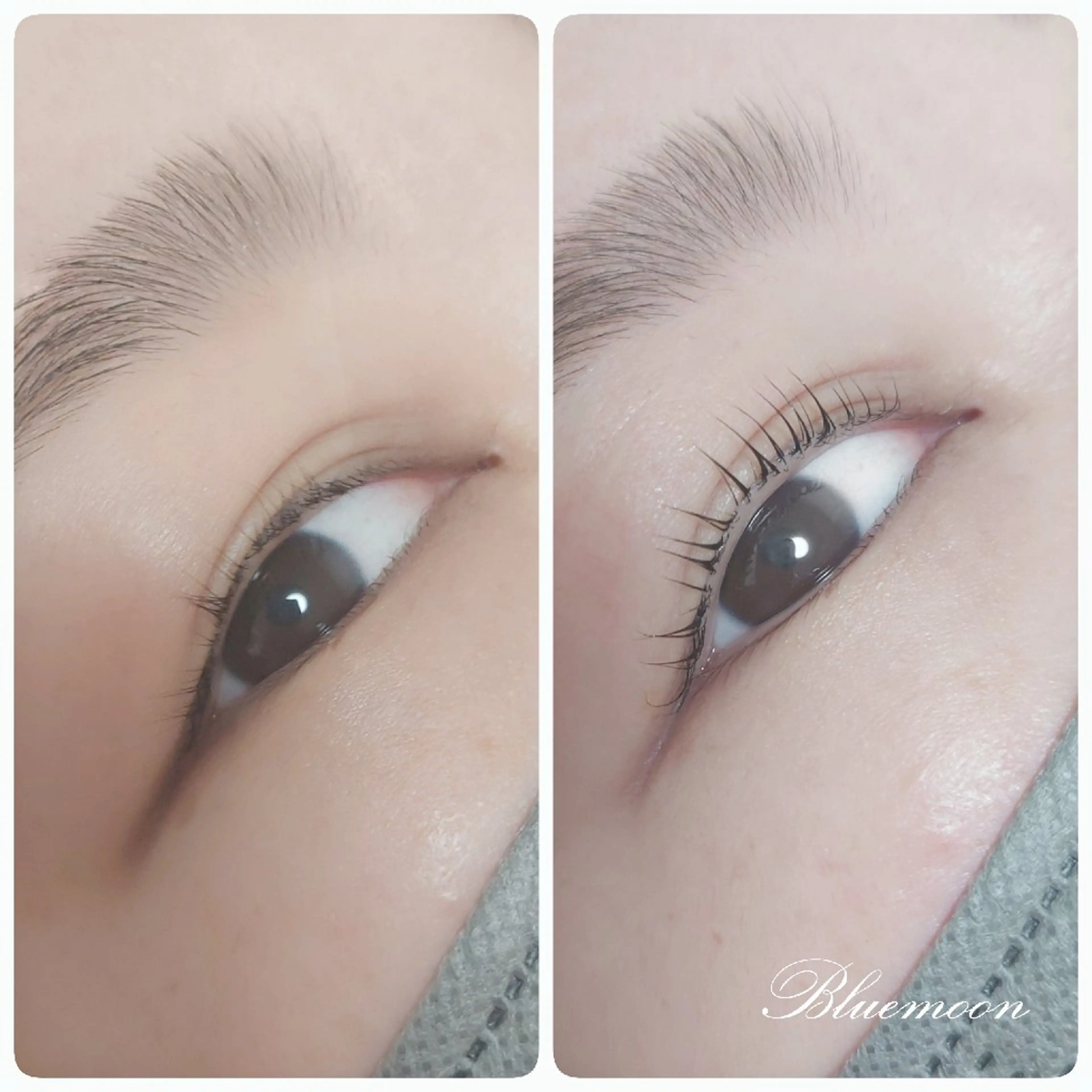 マツエク・マツパ パリジェンヌラッシュリフト Bluemoon所属・Blue moonのマツエク・マツパデザイン