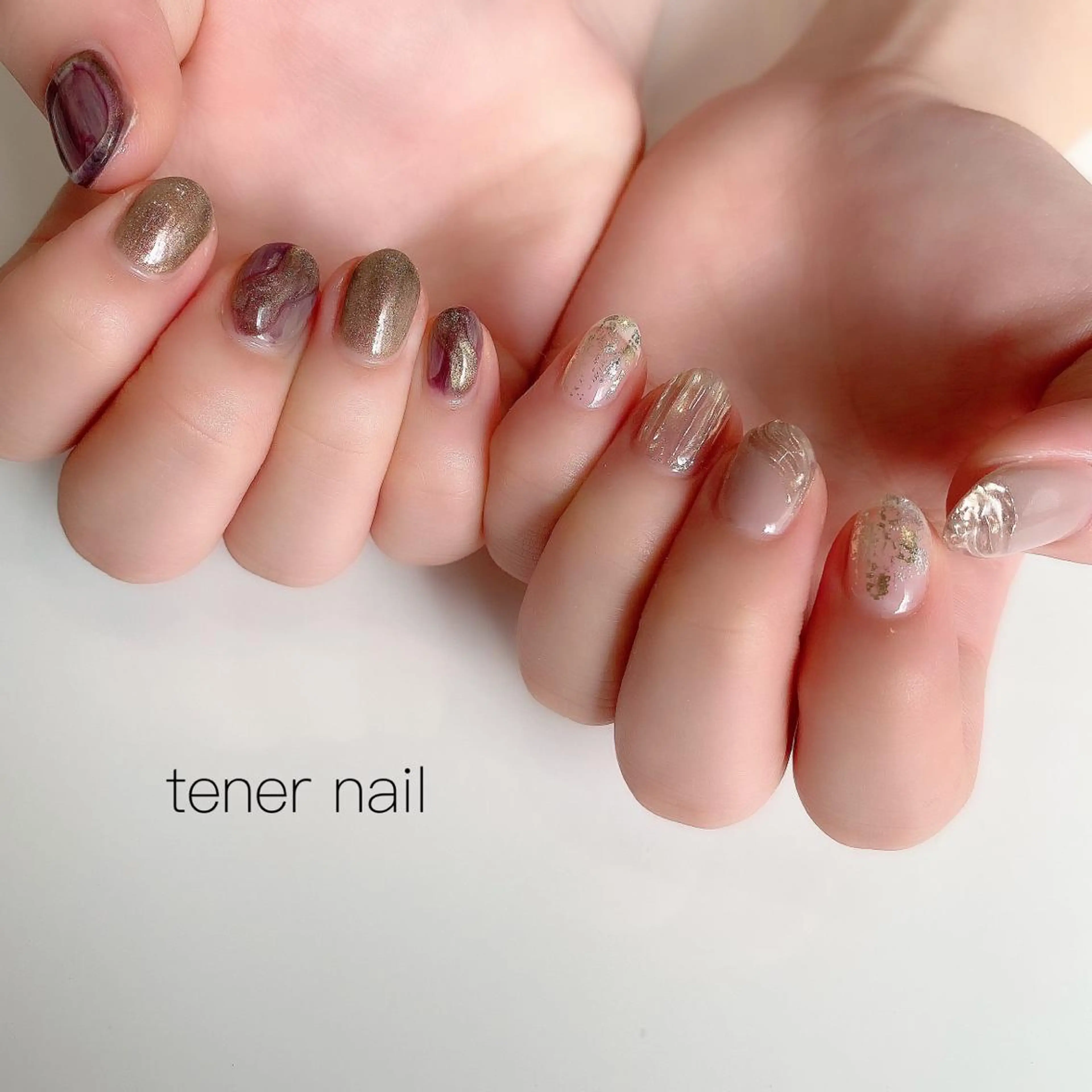 ネイル ニュアンスネイル ショートネイル tener  nail  テネルネイル所属・テネルネイル tener nailのネイルデザイン