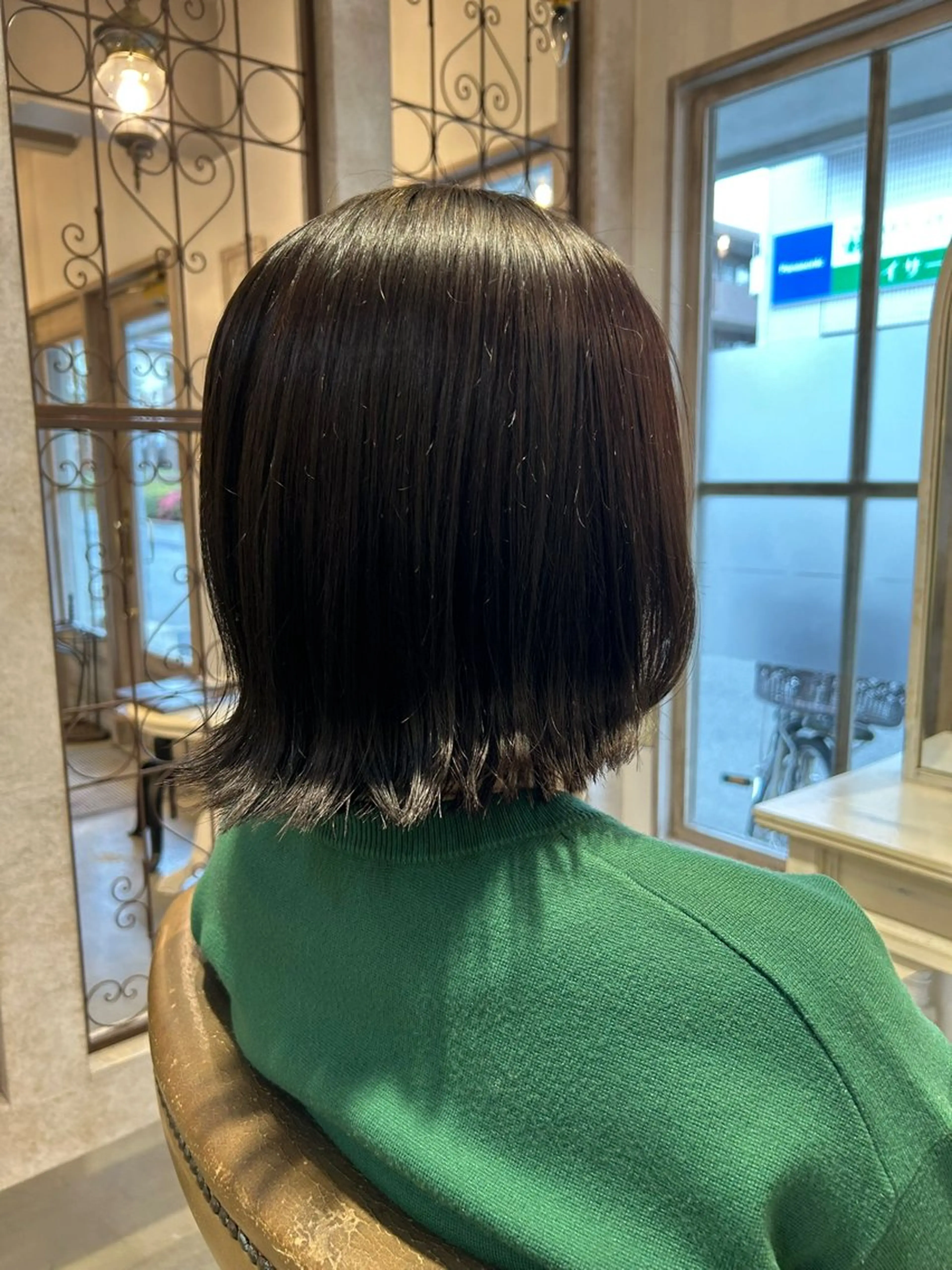 ショート ボブ 髪質改善 外ハネヘア カット 髪質改善／似合わせ ショート／芝　圭佑のヘアスタイル