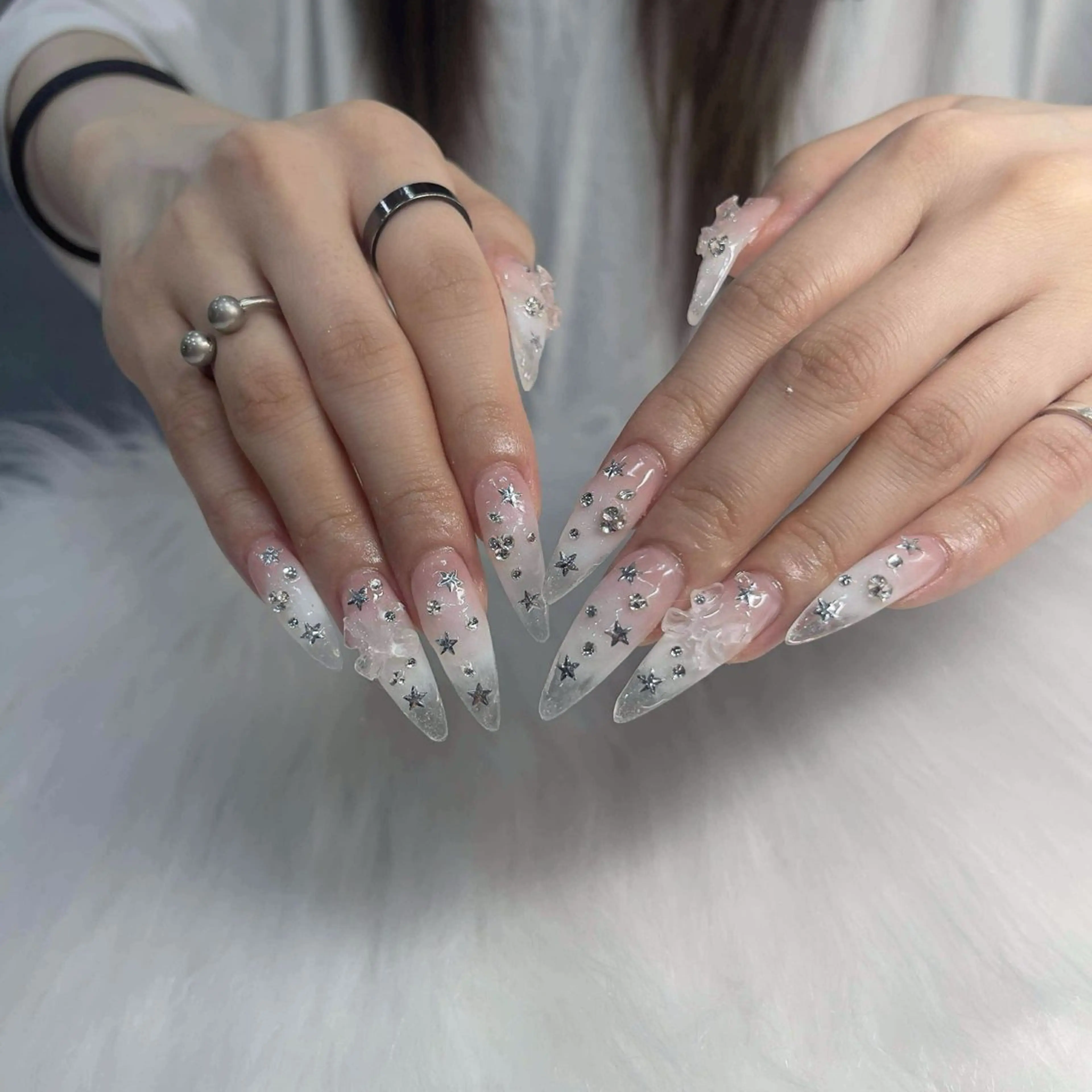 ネイル マグネットネイル ネイルチップ ハンドネイル NAILS BAR SHINJUKUのネイルデザイン