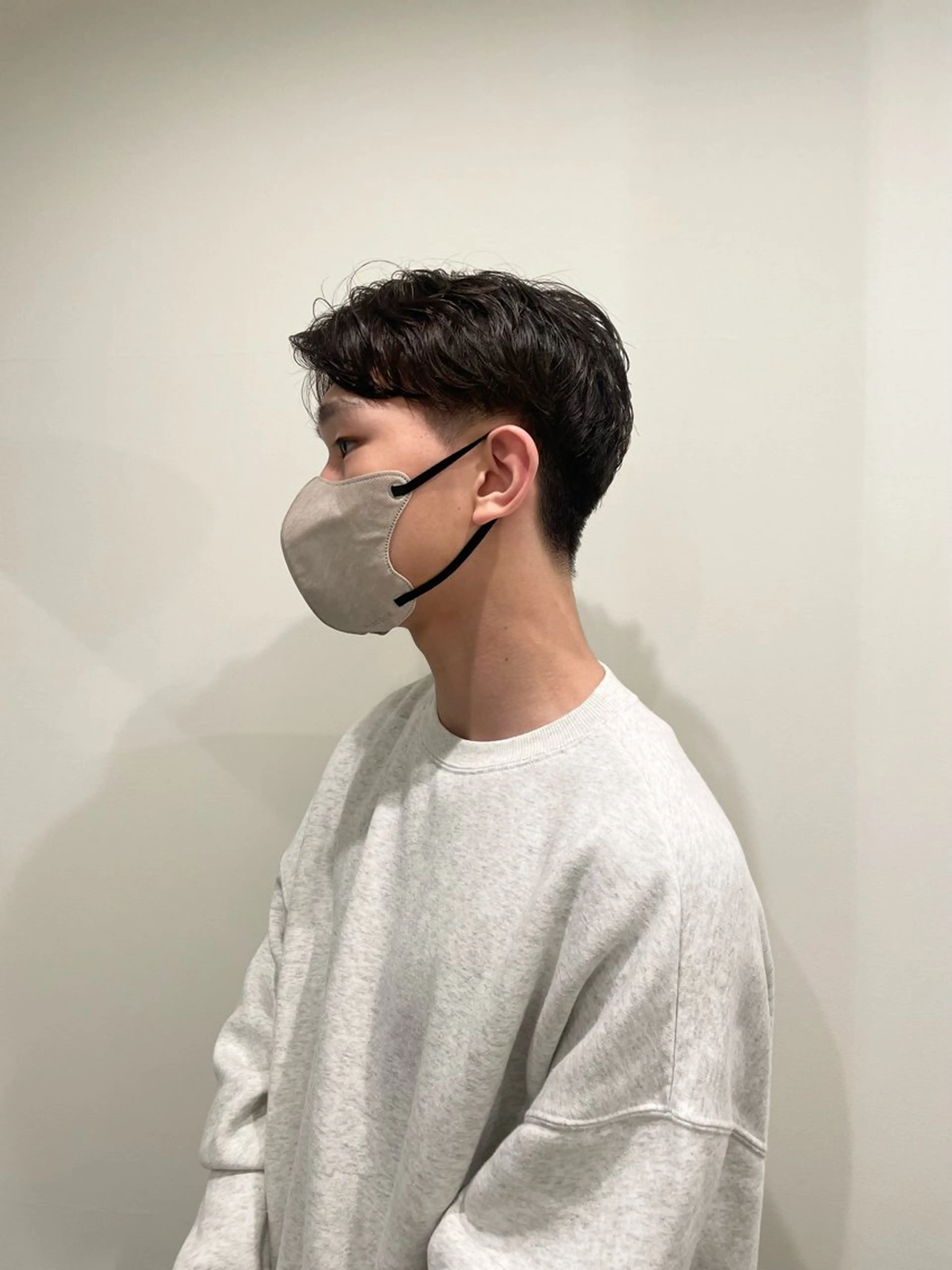 ショート メンズ 渋谷 留菜のヘアスタイル