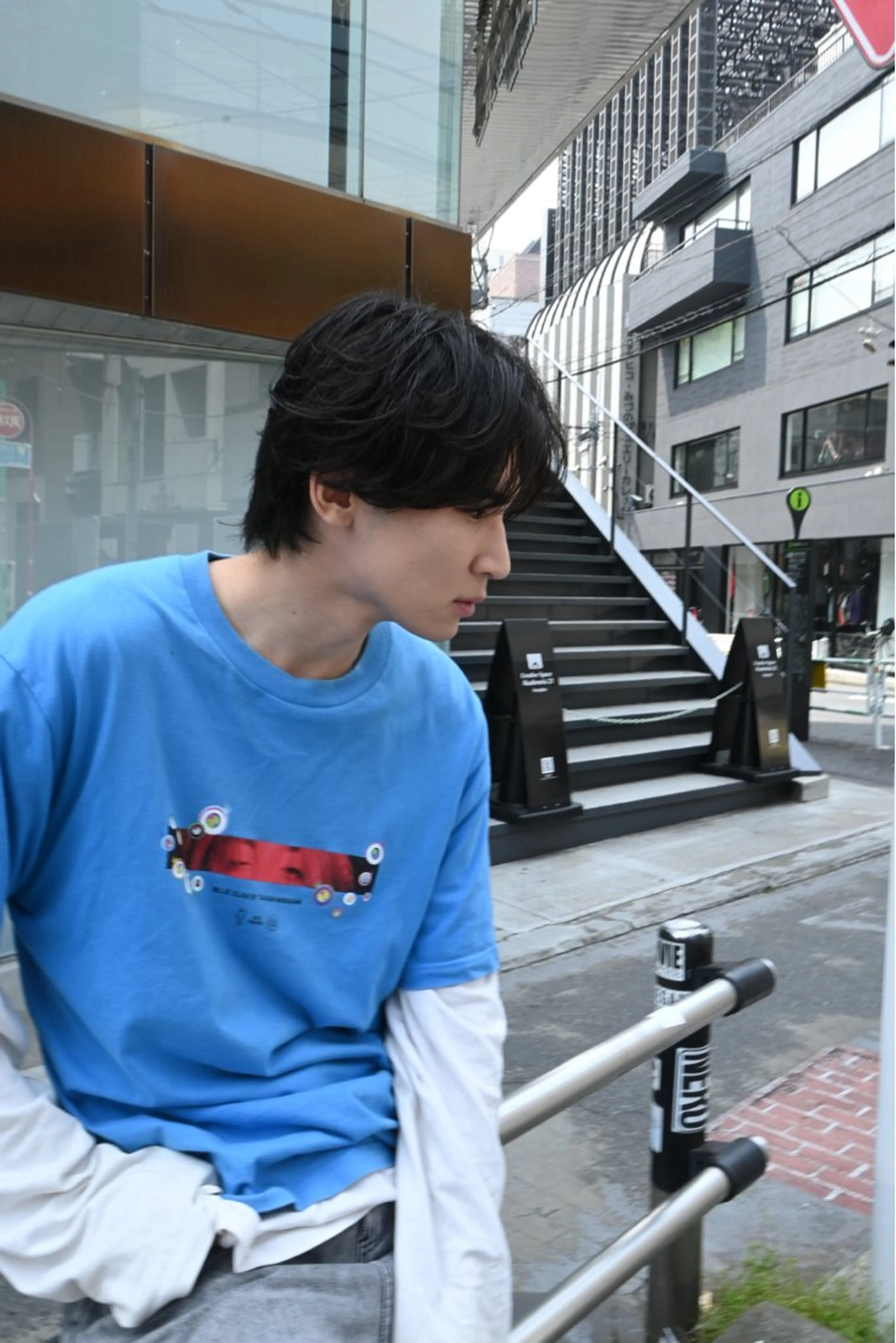 ショート メンズ December/jingumae所属・メンズパーマ 特化うえちりくのヘアスタイル