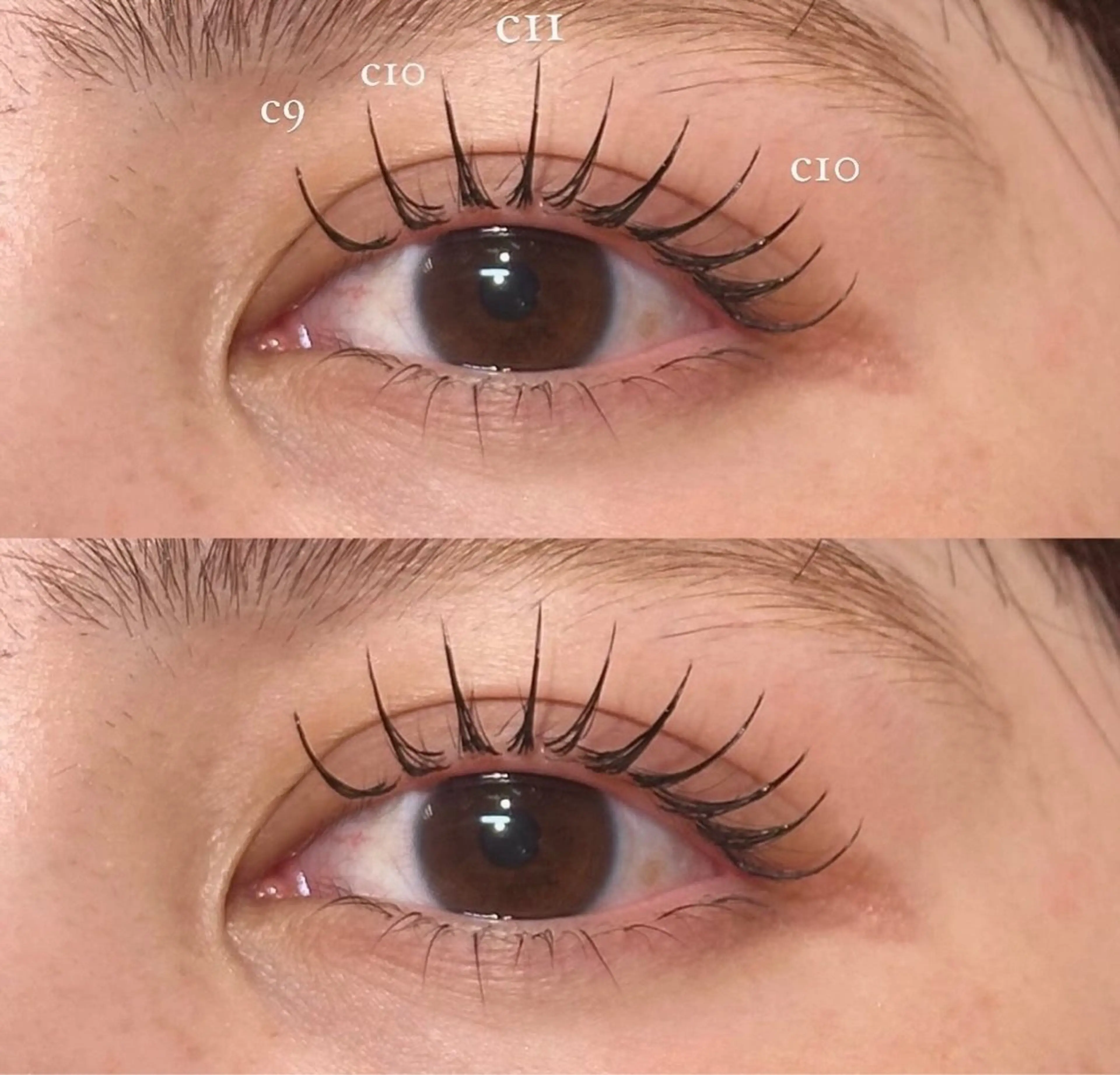 マツエク・マツパ NORA hinataのマツエク・マツパデザイン